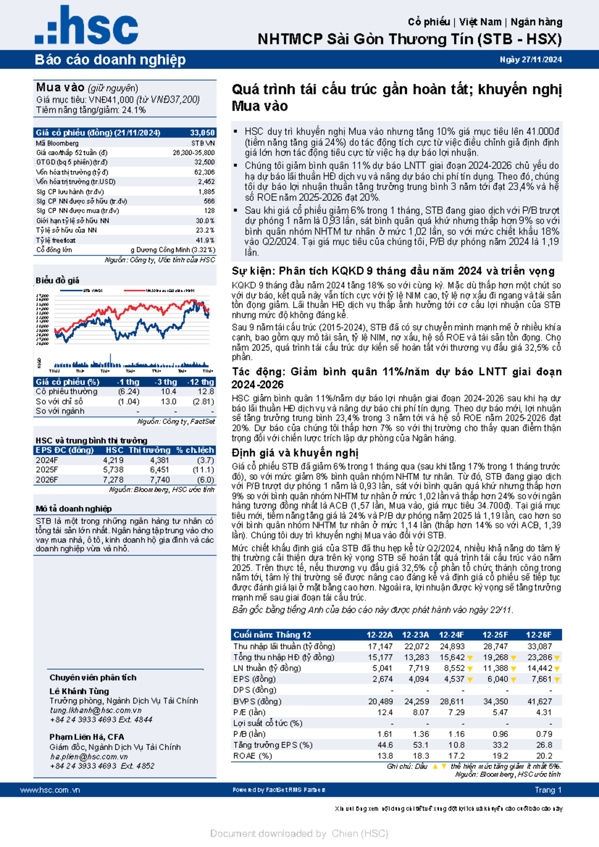 STB Update by HSC 27 - 12wedfghui90- hsc.com Powered by FactSet RMS ...
