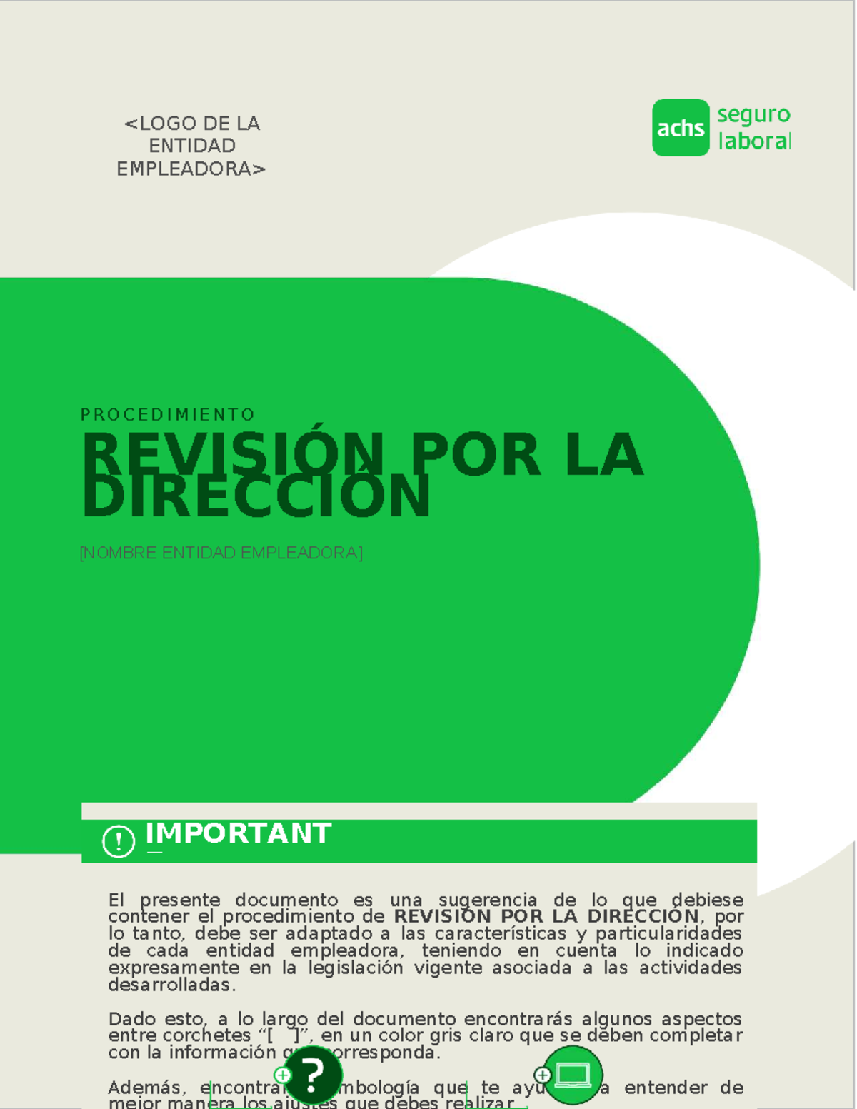 Procedimiento de Revisión por la Dirección - SST 2023 - Studocu