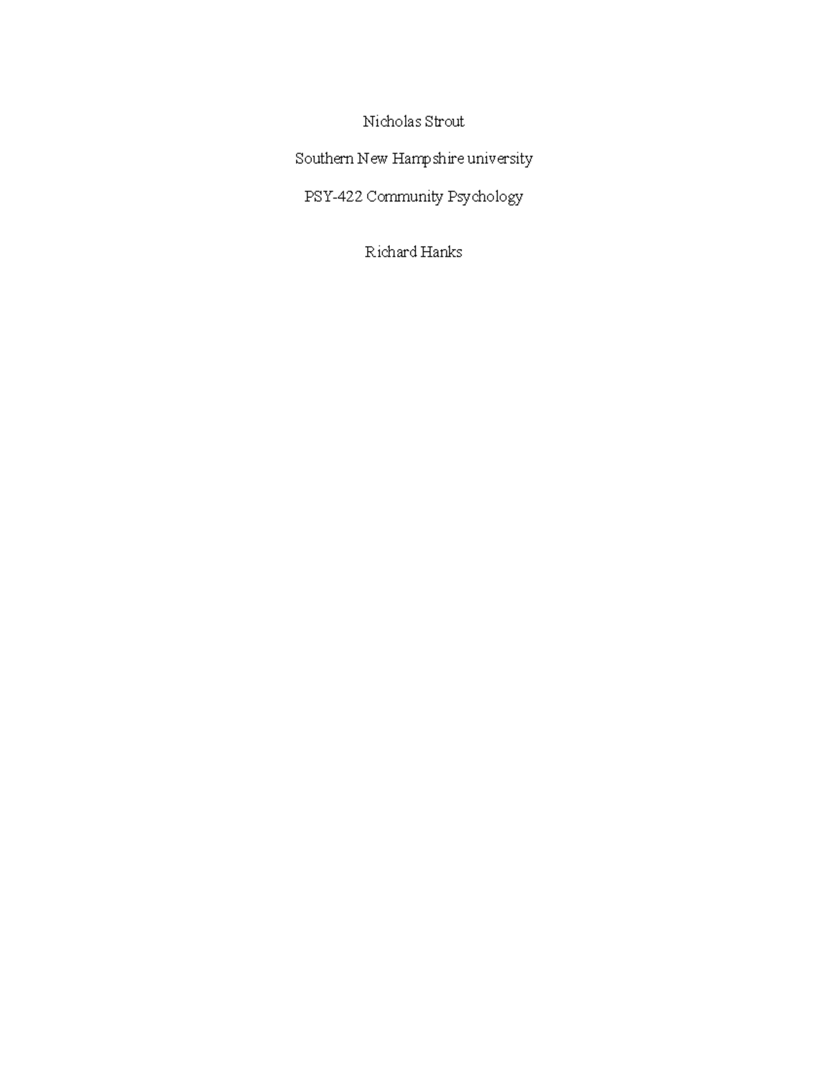 422 anointed biography 2 - Nicholas Strout Southern New Hampshire ...