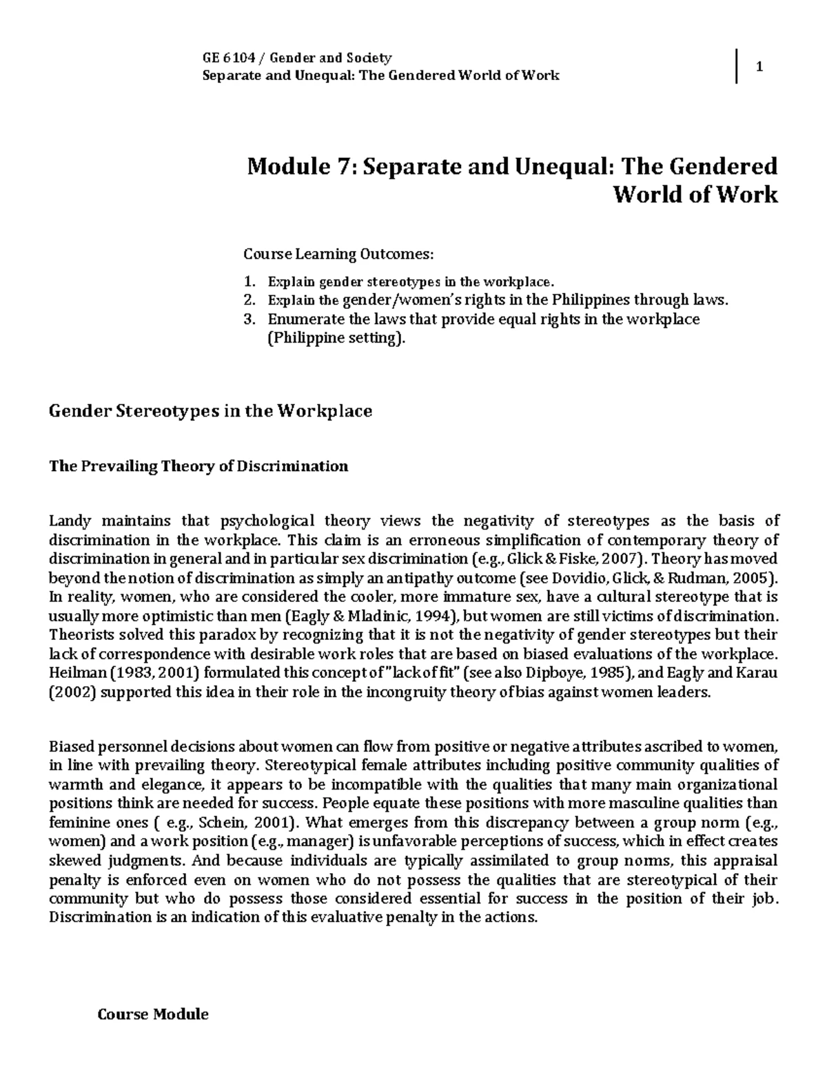 Module 7: Understanding Socialization and Its Agents in Society - Studocu