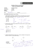 PHYS1006 - Curtin - Foundations of Physics - Studocu
