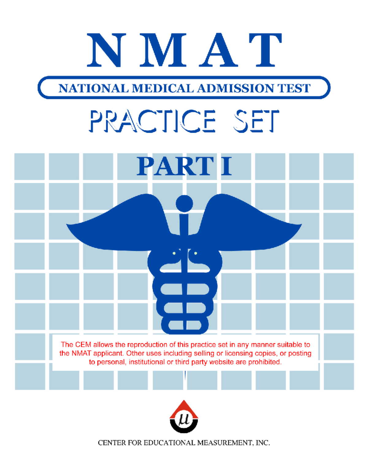 CEM Practice Test 2014: General Directions and Sample Questions - Studocu
