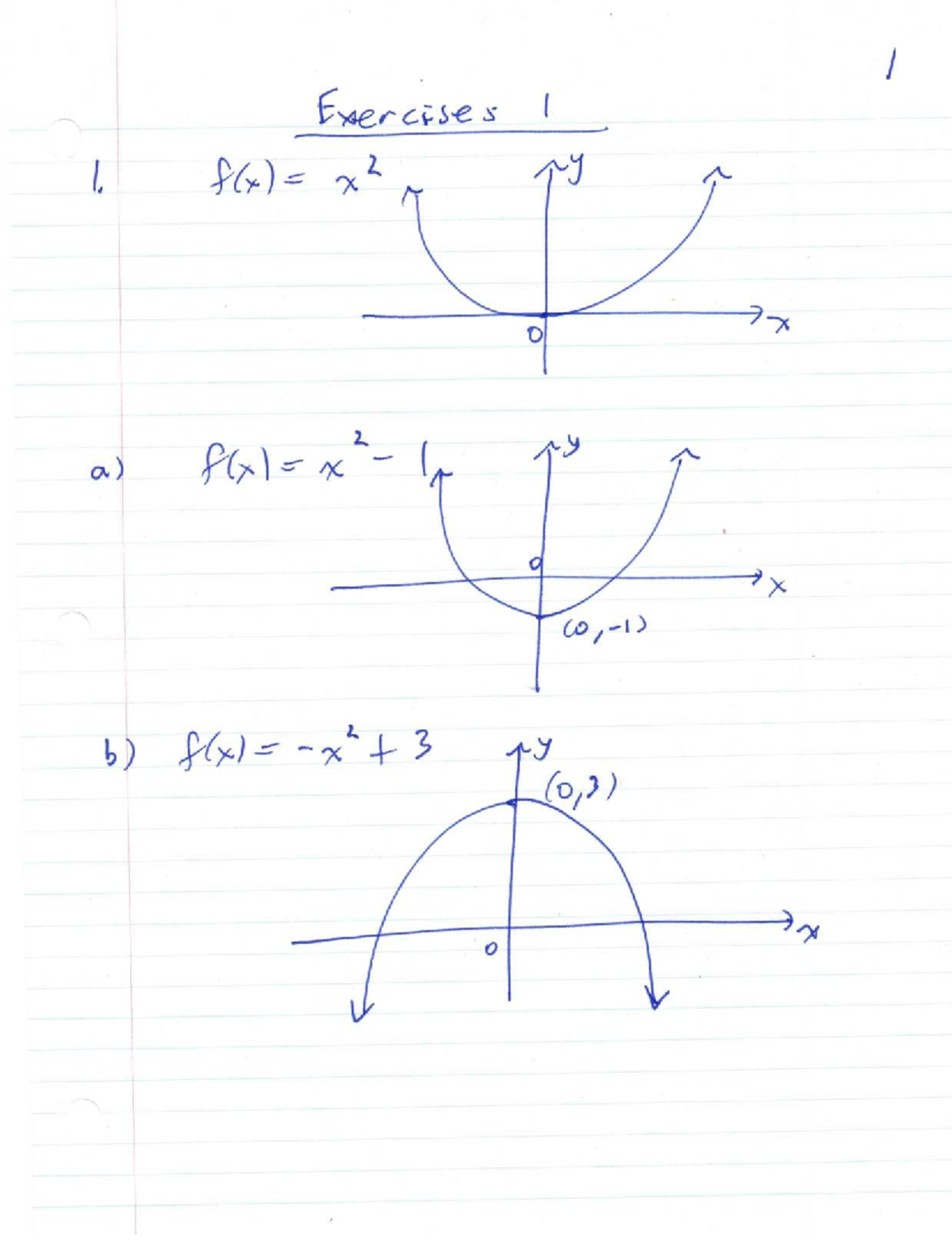Exercises 1 - Math 203 Practice Material - Studocu
