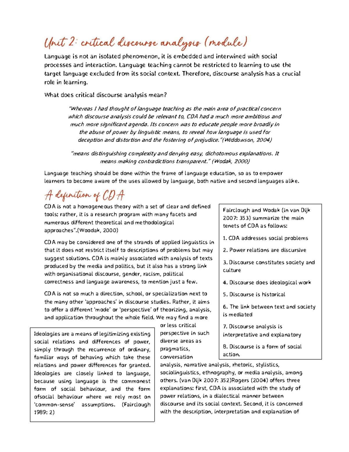 Critical Discourse Analysis: Understanding Language and Power Dynamics ...