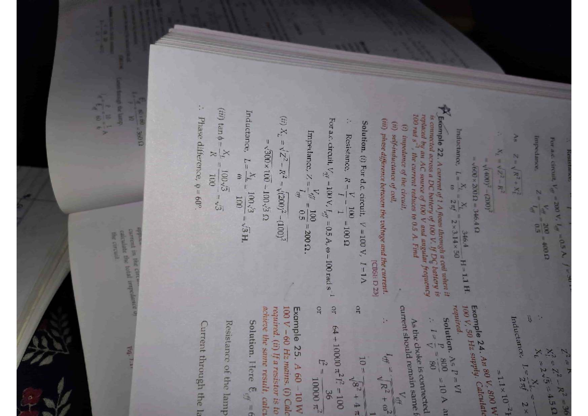 Resistance and Inductance Calculations in AC Circuits (Veg 200) - Studocu