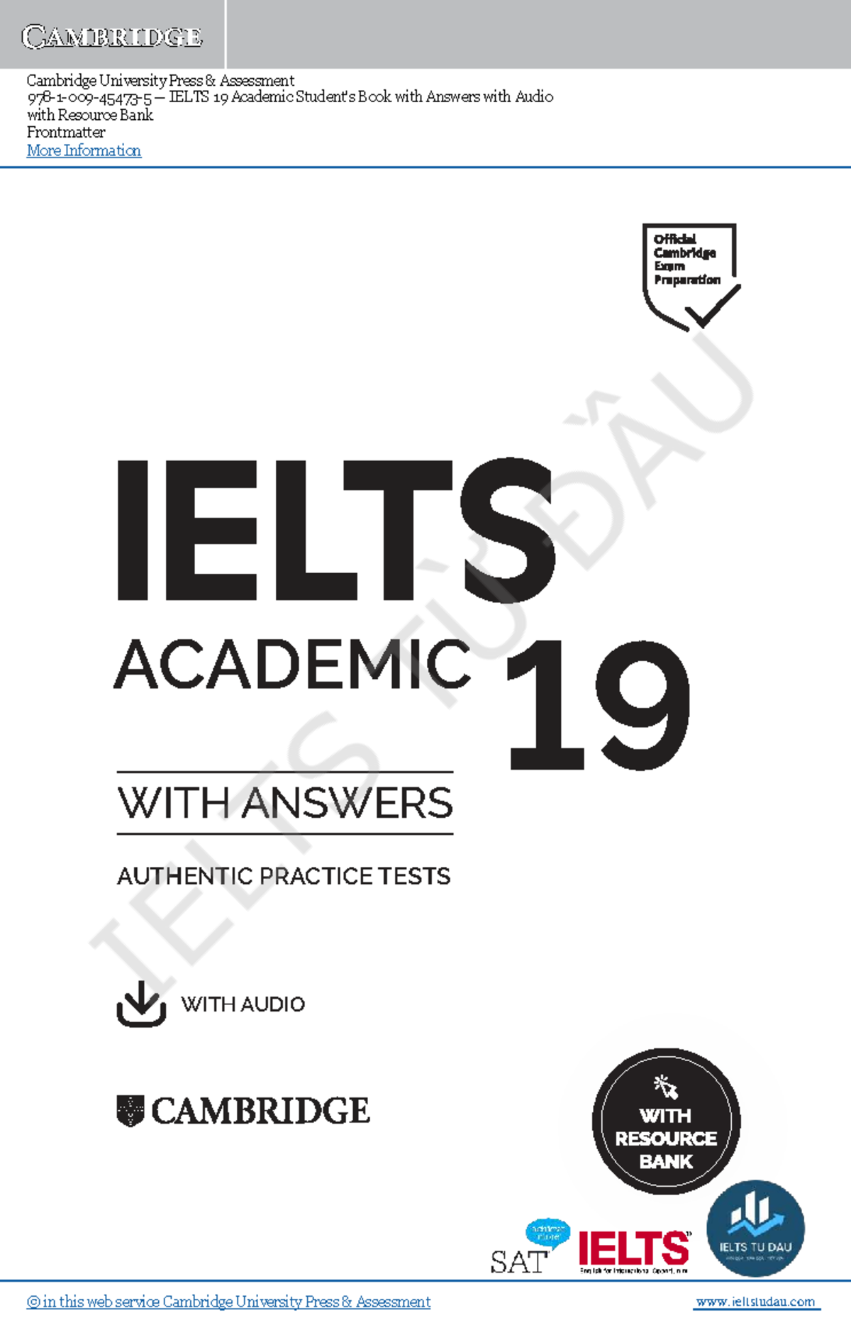 ITĐ] IELTS 19 Academic Student