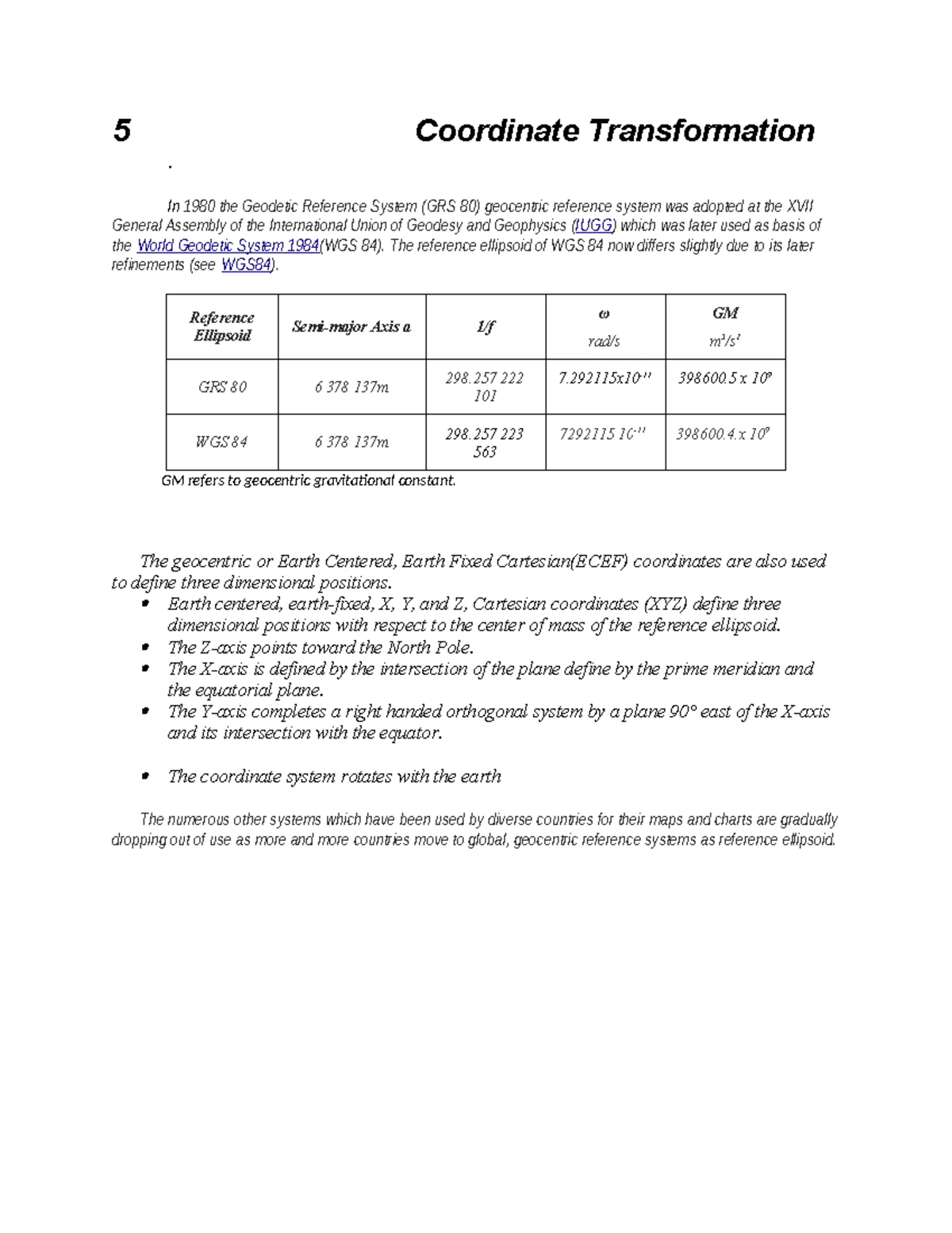 Geodesy - Quizlet Study Guide for GEODE 101 - Studocu