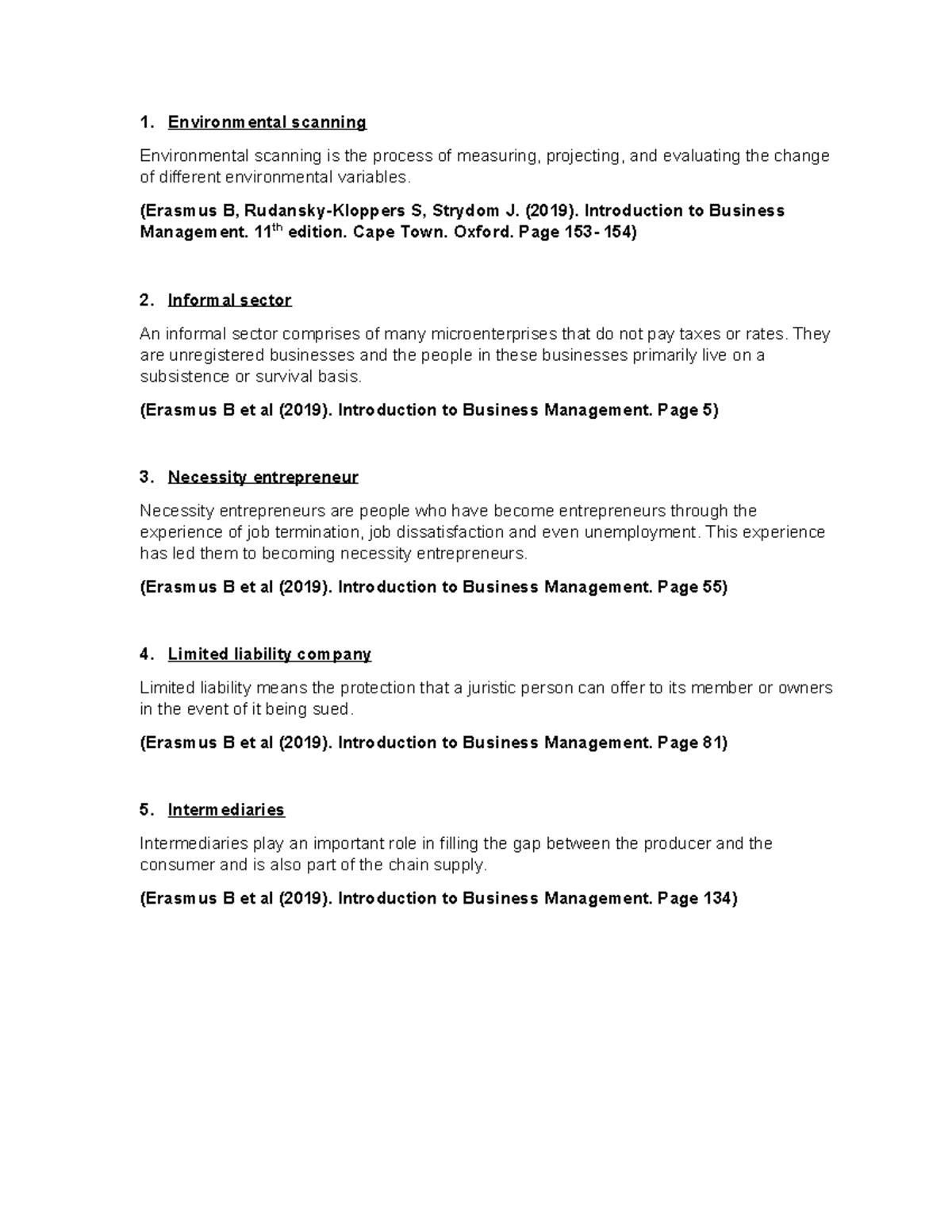 BMNG-ICE Task 2: Key concepts in business management explained - Studocu