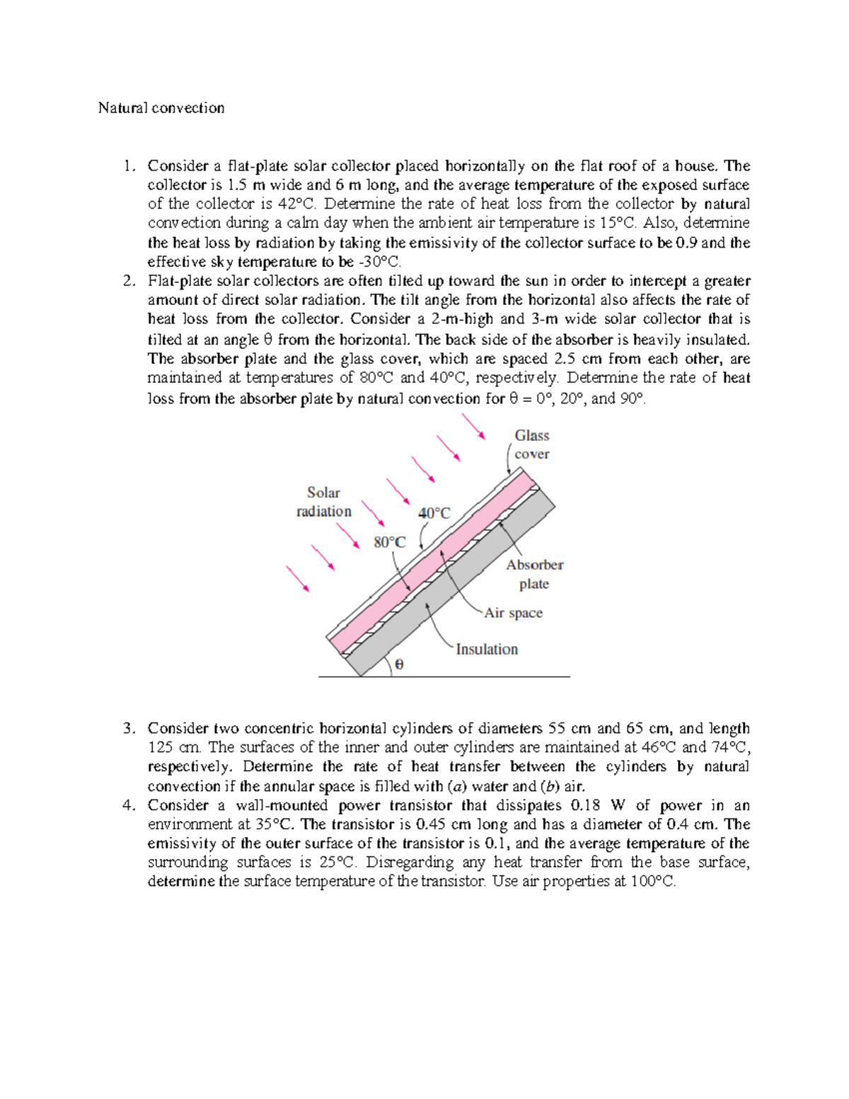 ENGR 302: Heat Transfer - Natural Convection Analysis & Calculations ...