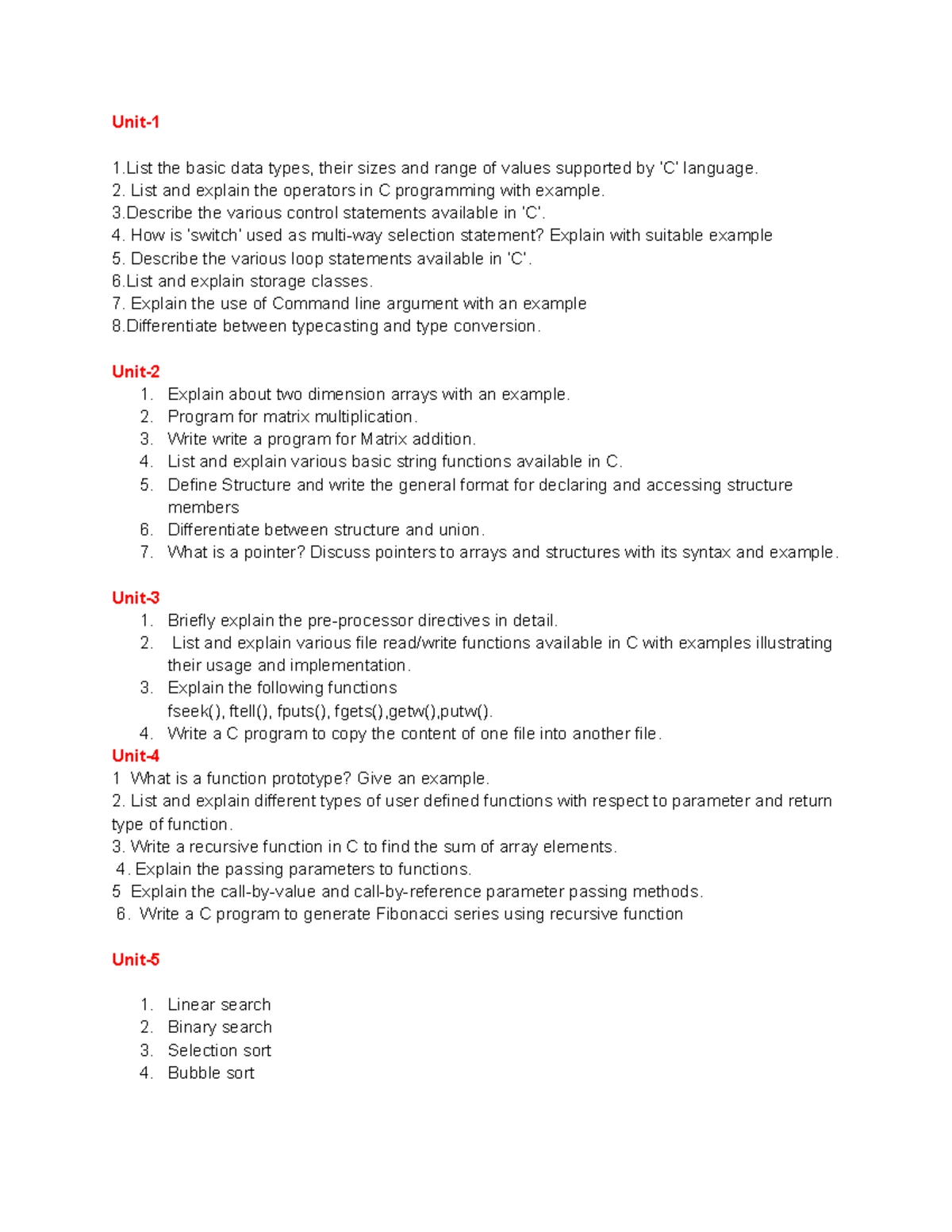 PPL UNIT-II - Names and Design Issues in Programming Languages - Studocu