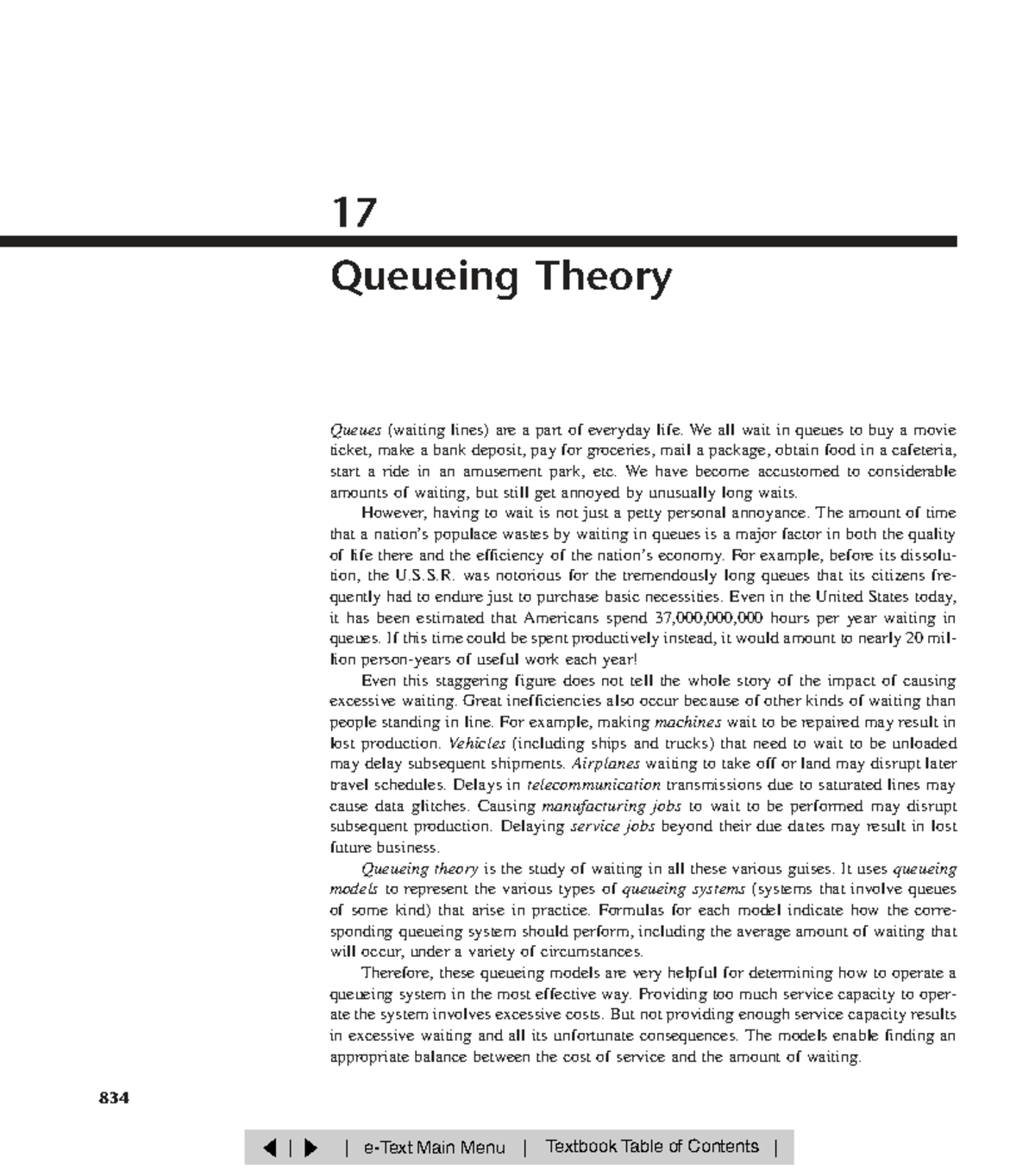 OR-17 Queueing Theory: Understanding Waiting Lines and Their Impact ...