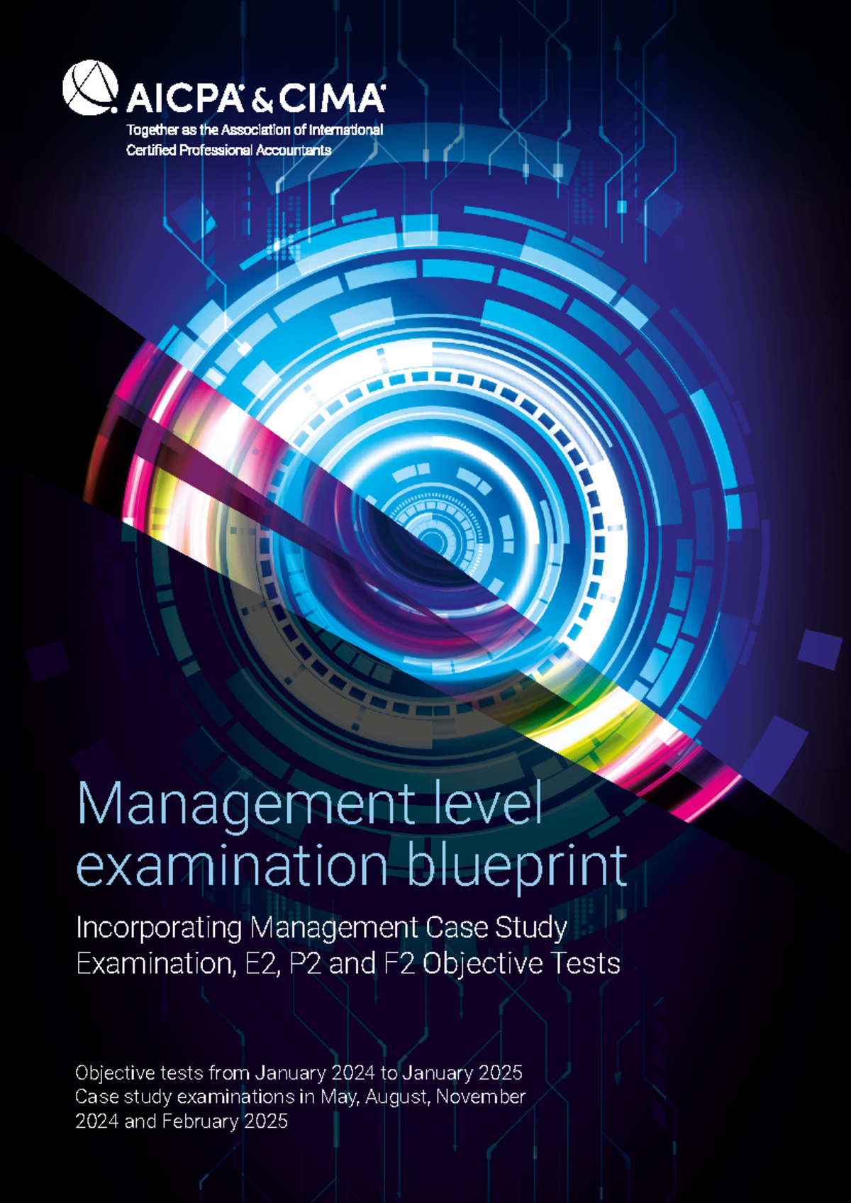 CIMA Management Level Exam Blueprints 2024-2025: Final Overview - Studocu