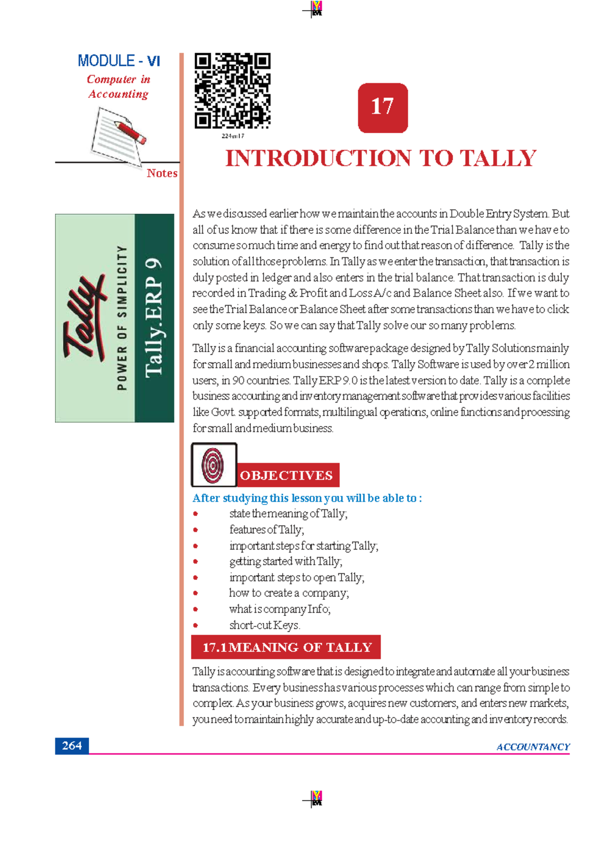 Ch 17 - Tally: Introduction to Tally Accounting Software and Features ...