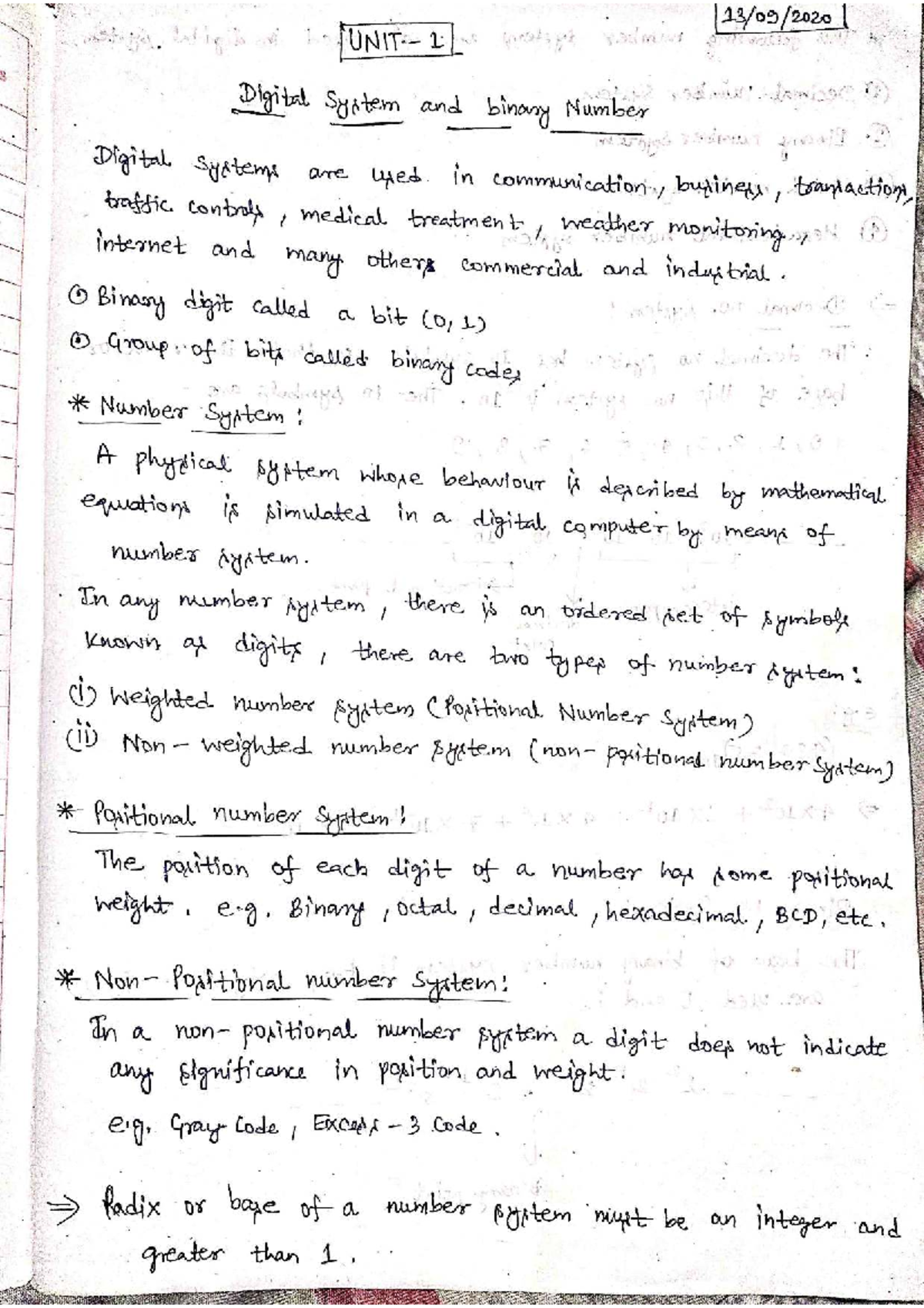 DSD 1,2,3 - ECE Lecture Notes on Digital Systems and Number Systems ...