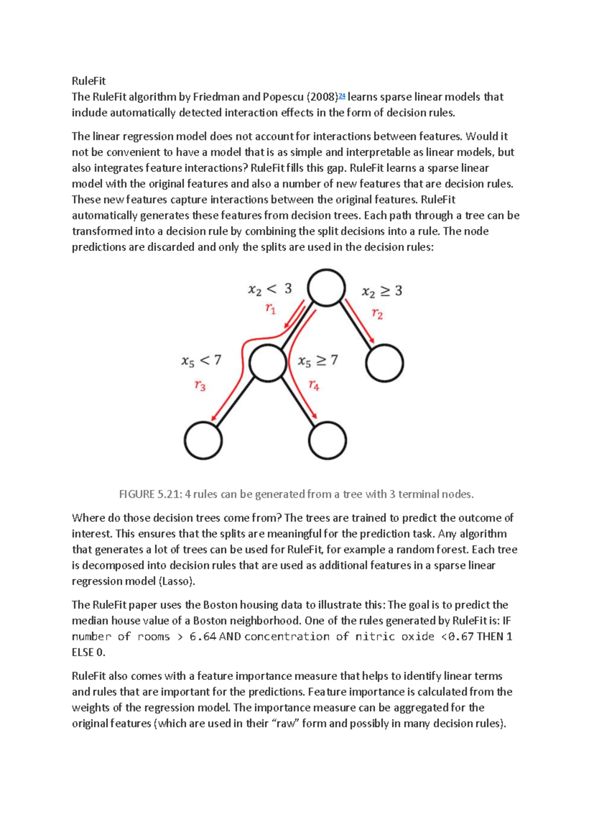 Rule Fit - RuleFit The RuleFit algorithm by Friedman and Popescu (2008 ...