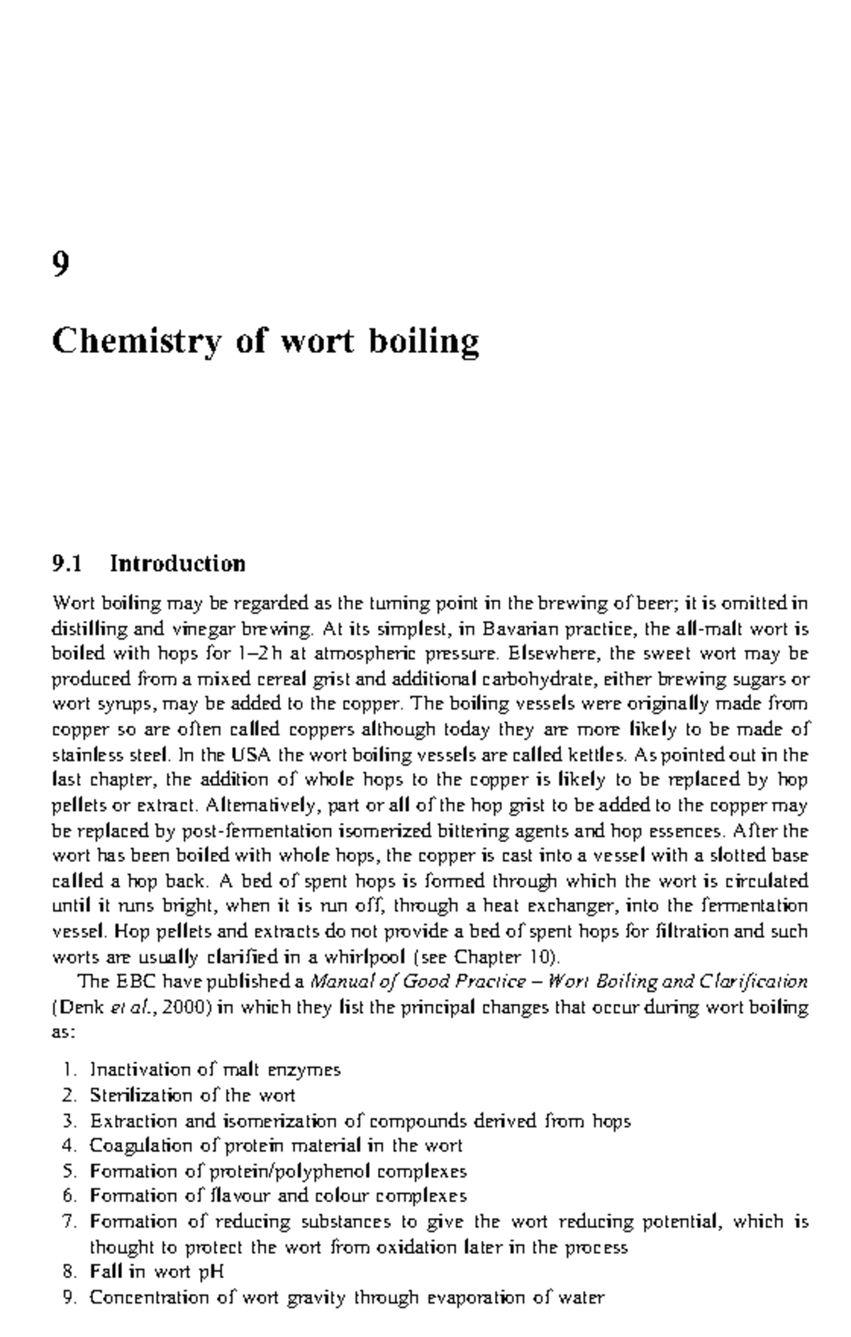 Chemistry of Wort Boiling: Key Processes and Impacts in Brewing - Studocu