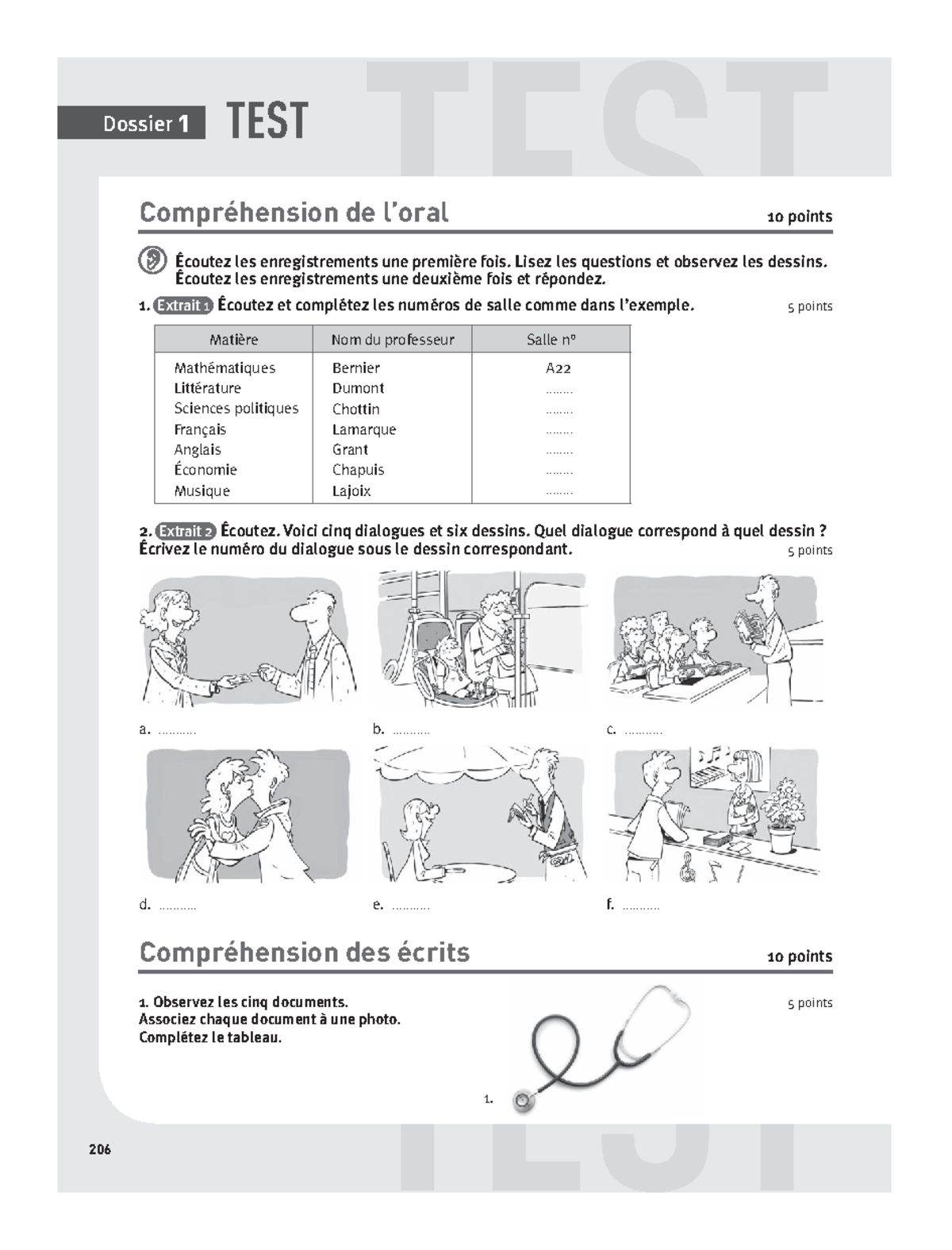 Alter-ego-1 examenes con respuesta - Document Preview