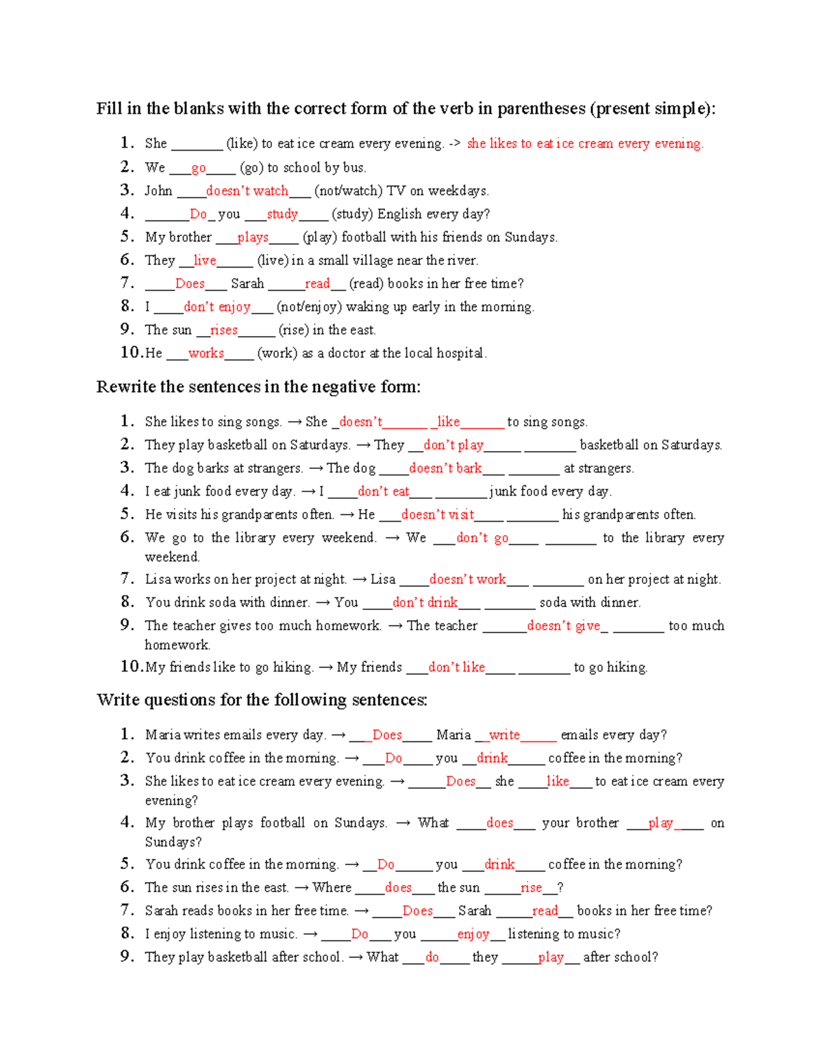 Ktuyen ENG101 Additional Homework: Verb Forms & Sentence Structure ...