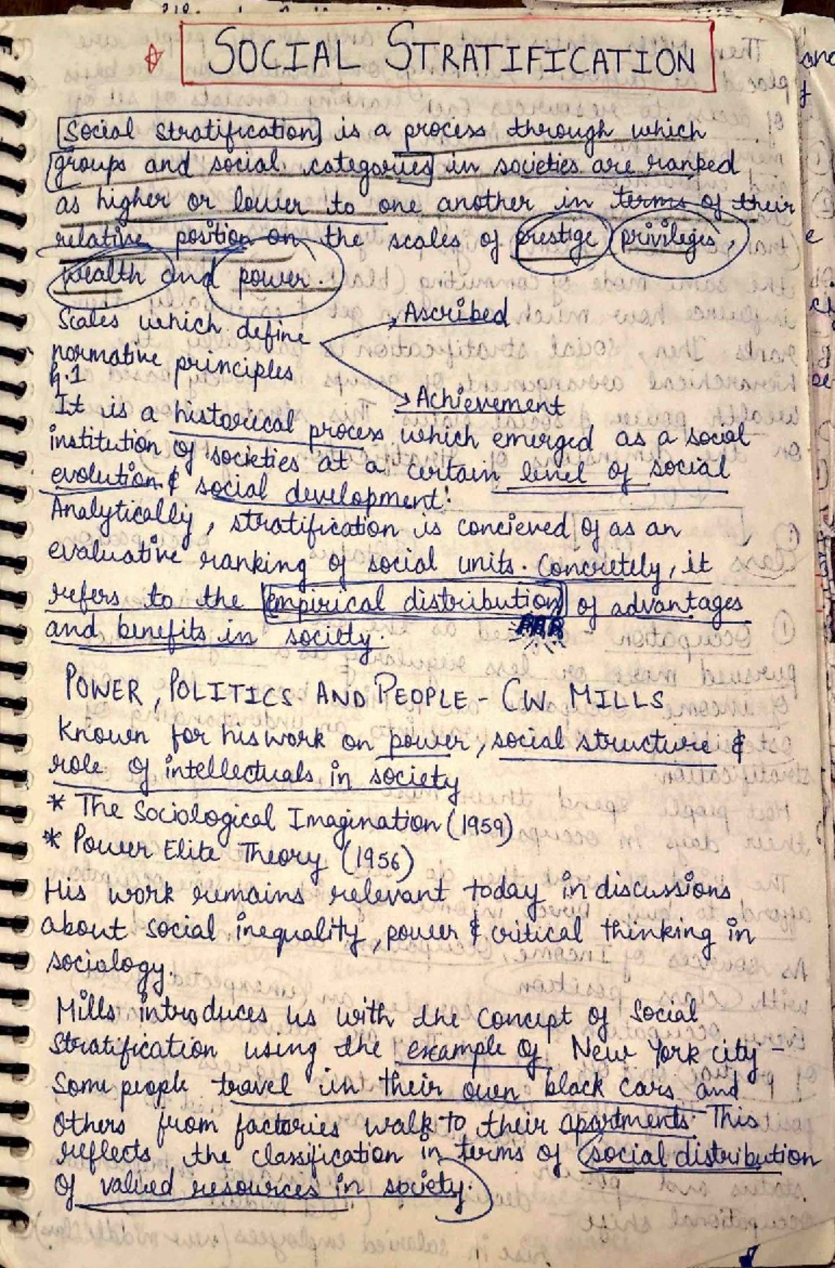 Social Stratification: Key Concepts and Theories - Studocu