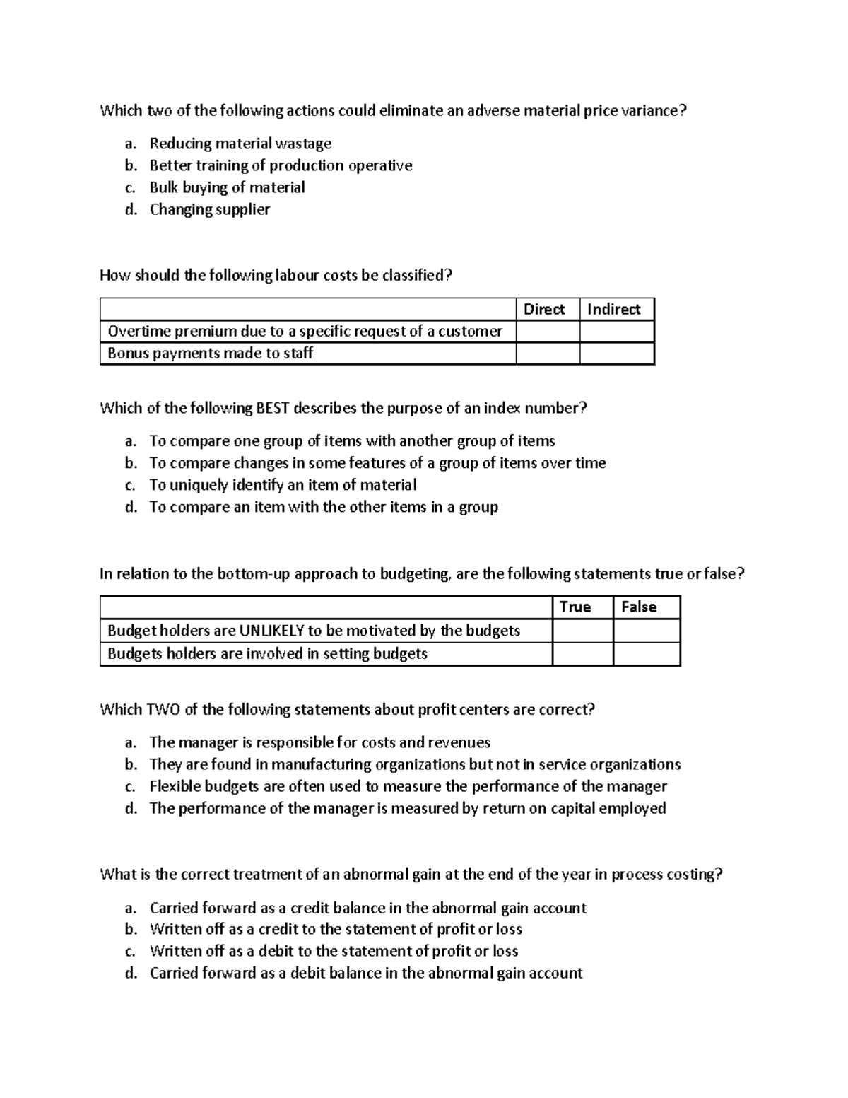 FMA Important MCQs for Exam Preparation - Comprehensive Study Guide ...