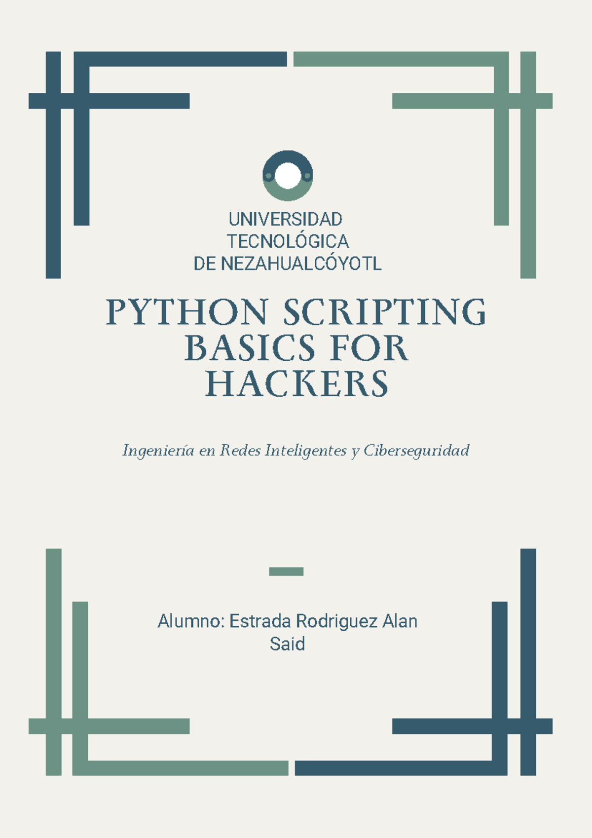 Python Scripting Basics for Hackers - Ingeniería en Redes y ...