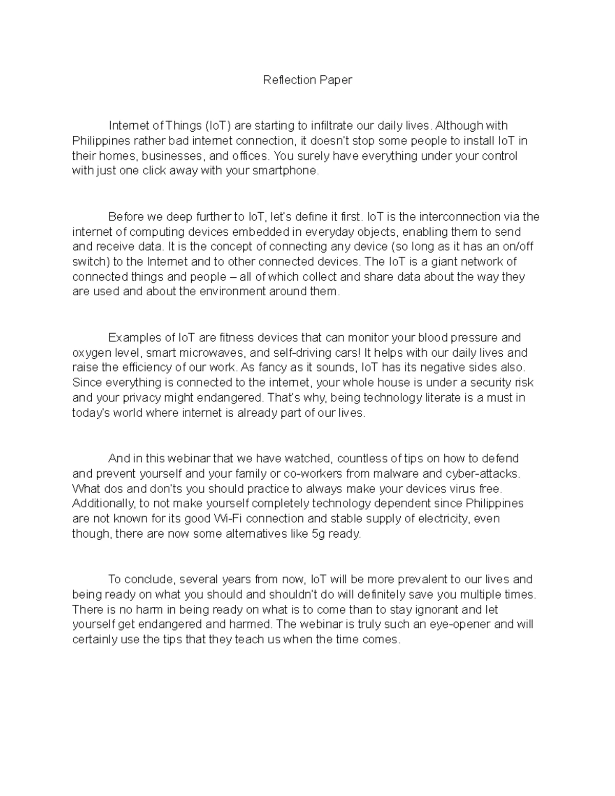 Netiquette and Computer Ethics Assessment - IDENTIFICATION : Read the ...