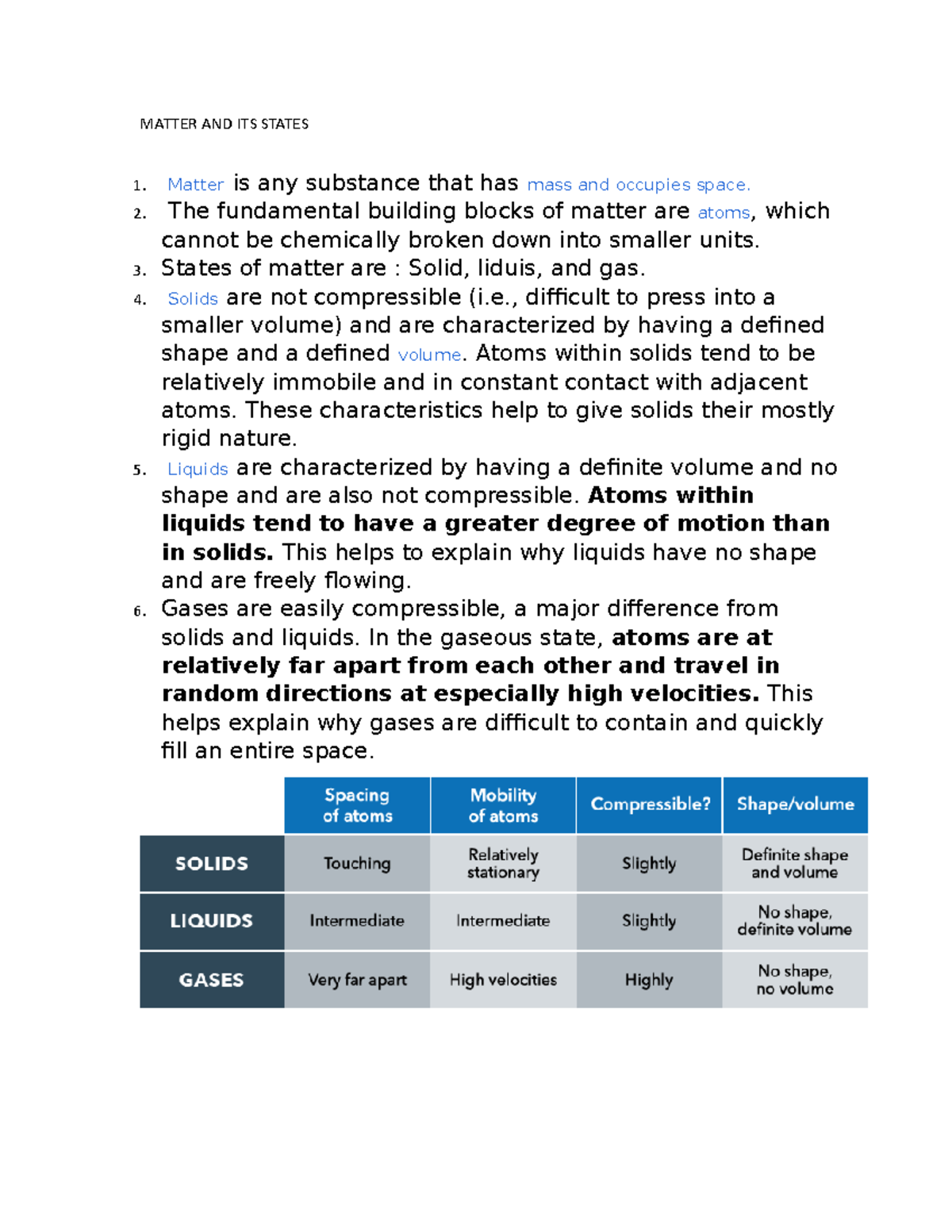 Ch 1 Notes - Understanding Scientific Notation and Matter Concepts ...