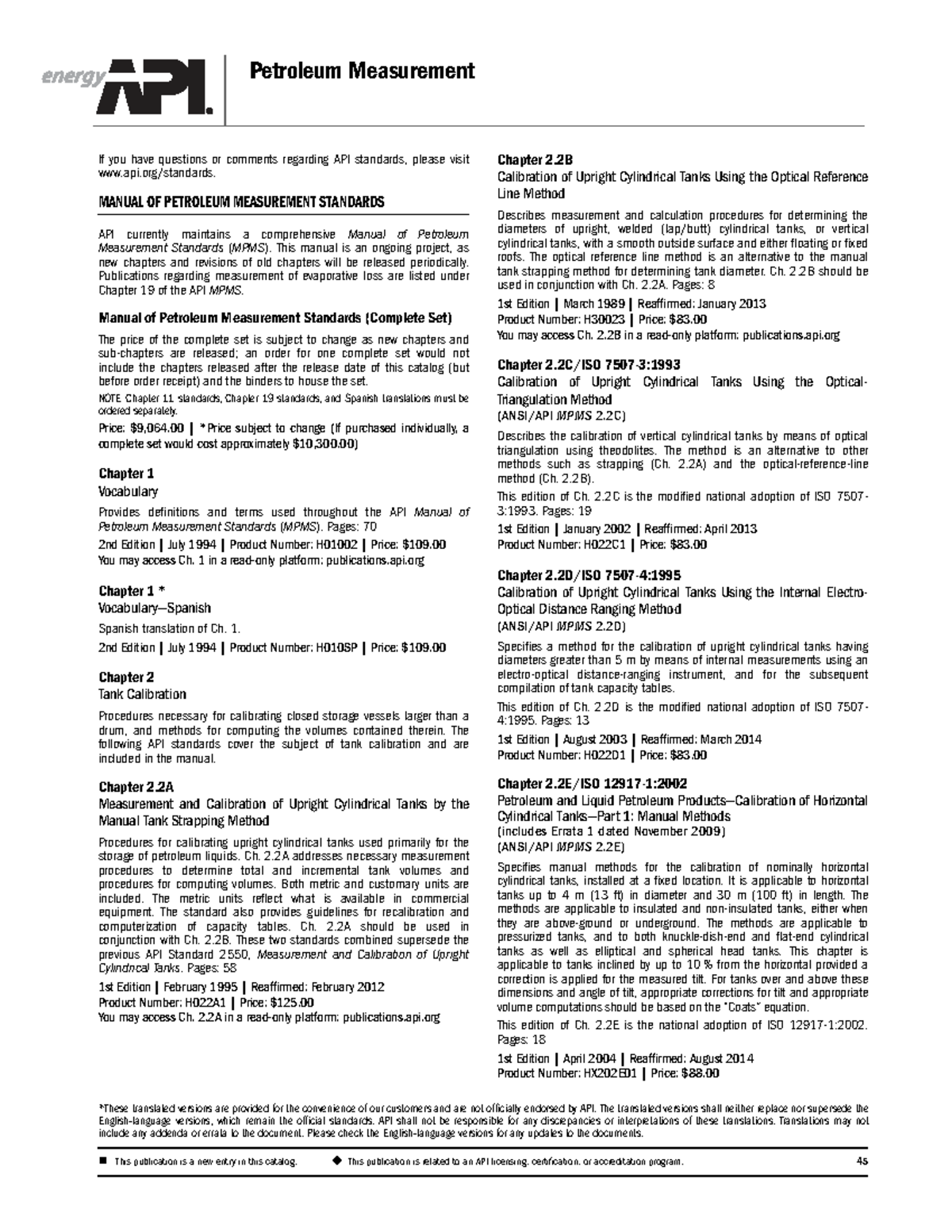API MPMS Overview: Comprehensive Guide to Petroleum Measurement ...