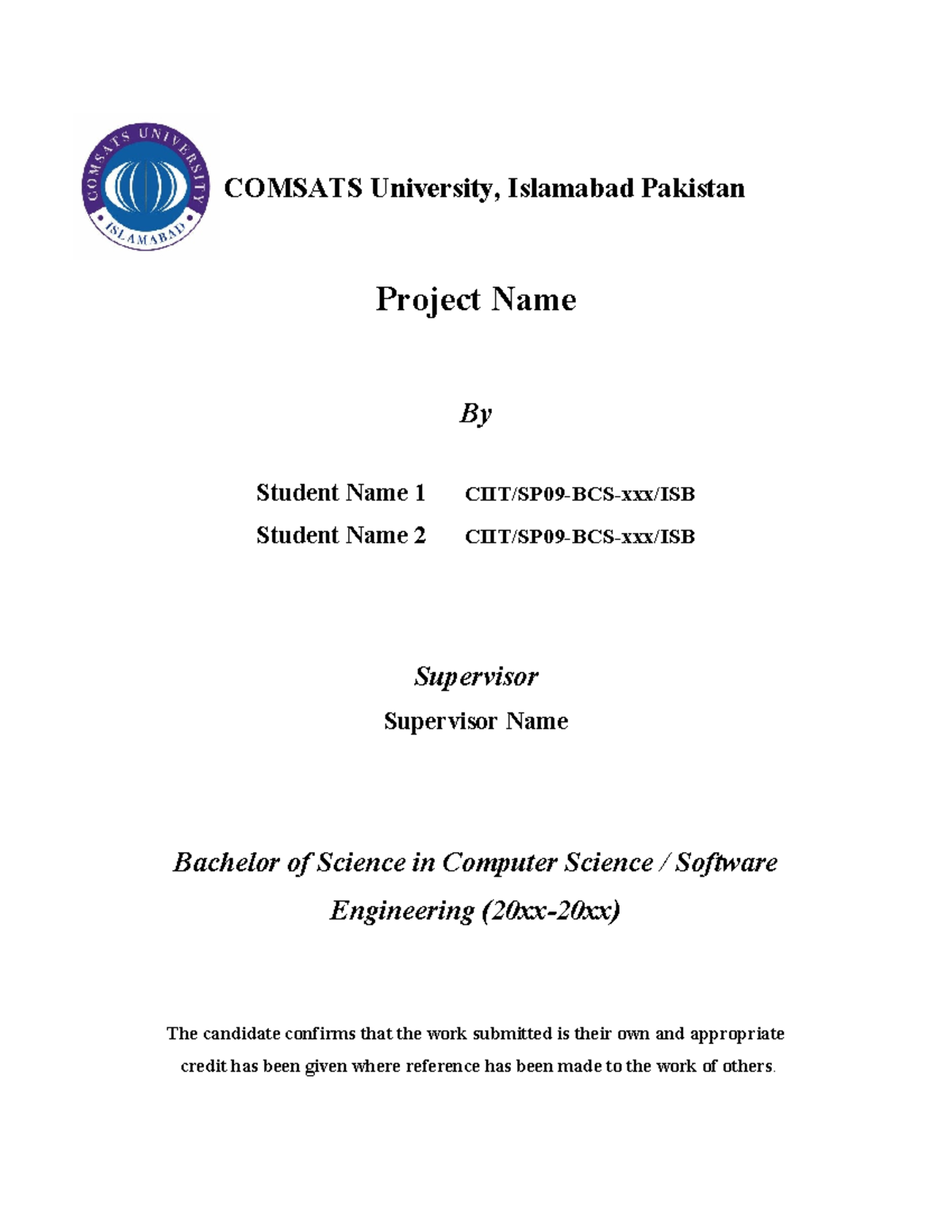 Final Year Project Report: CS BS Software Engineering - Dukan - Studocu