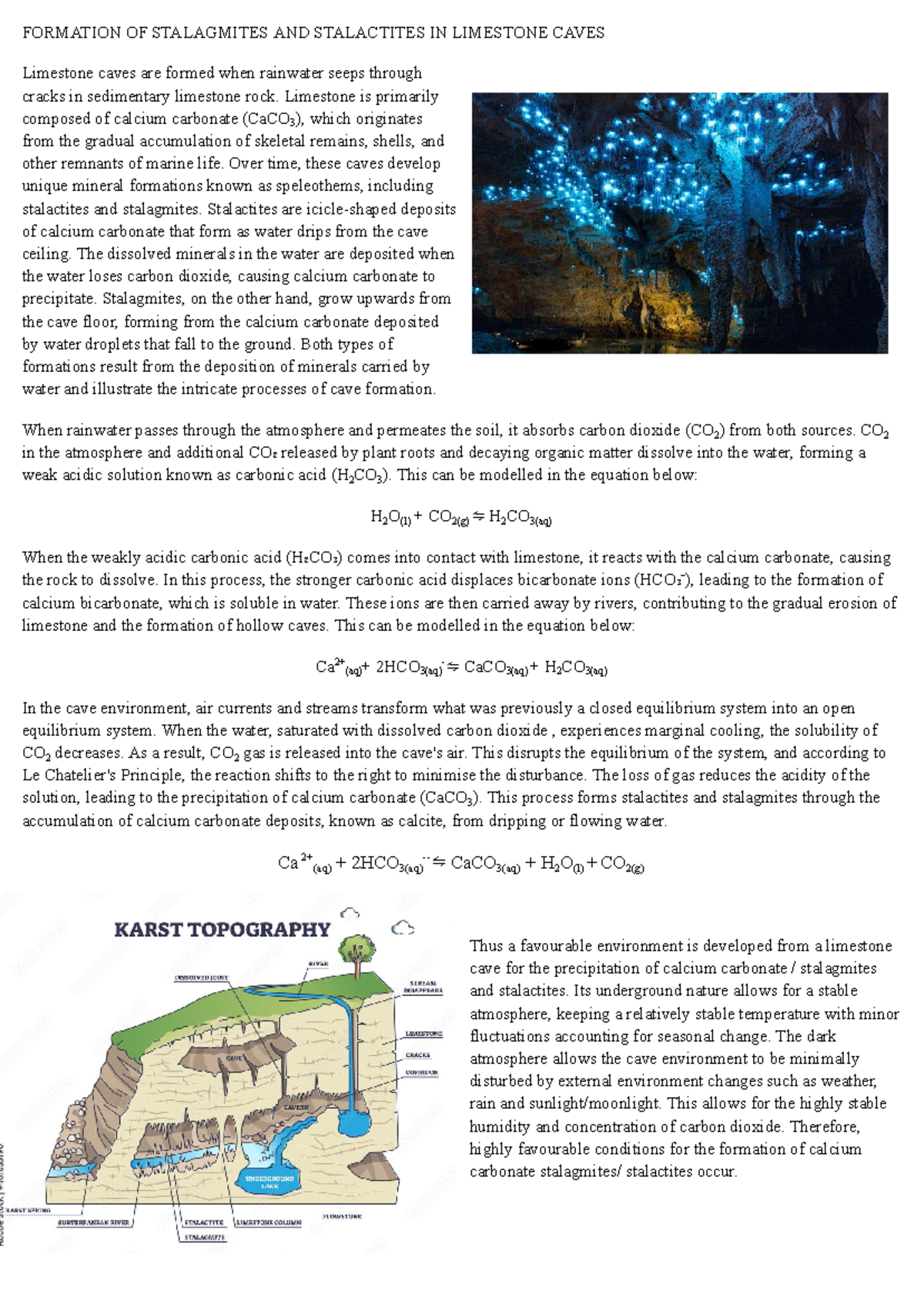 Chem - Analysis on Limestone production and correlation with ...