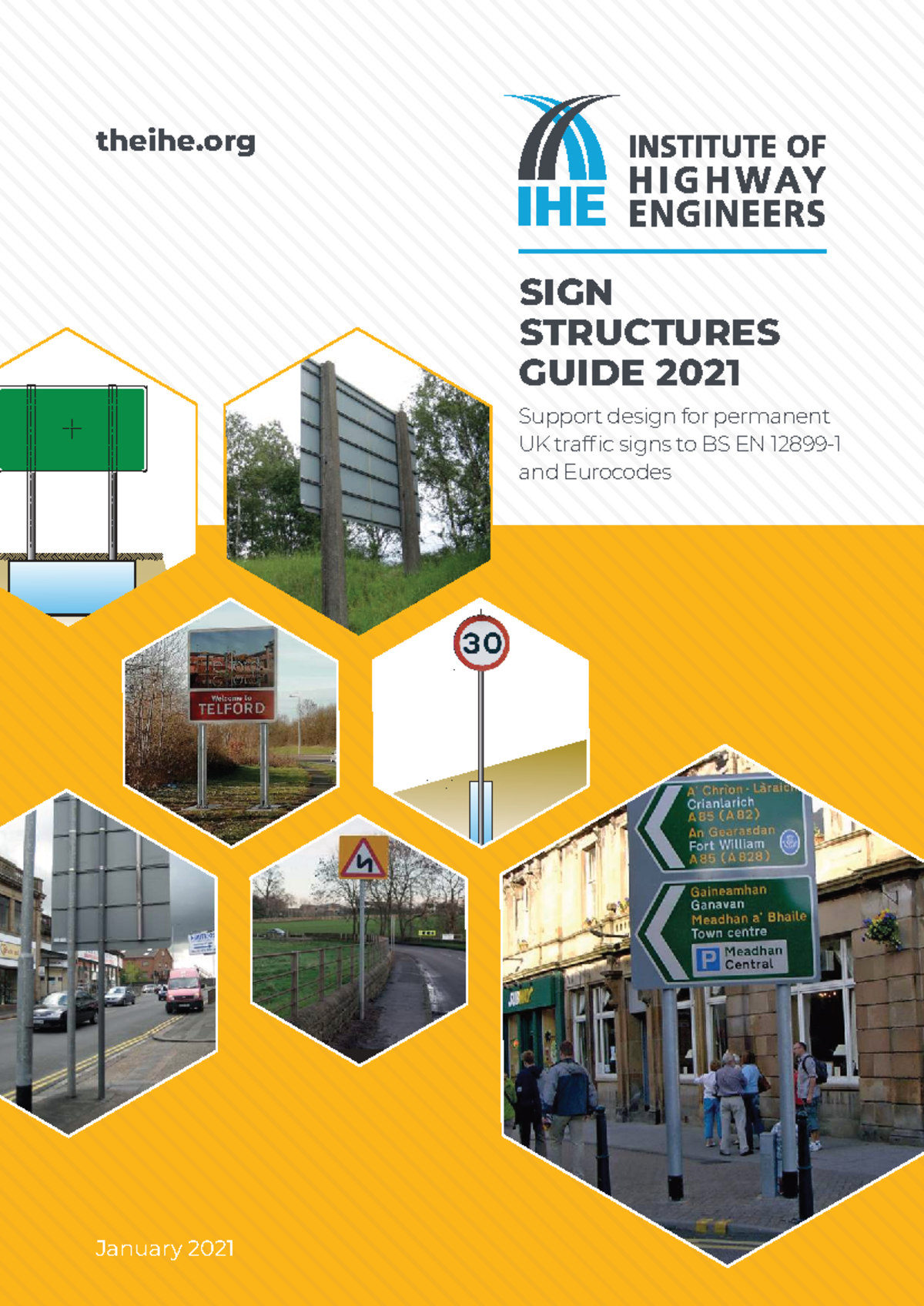 IHE Sign Structures Guide 2021: Design and Safety for UK Traffic Signs ...