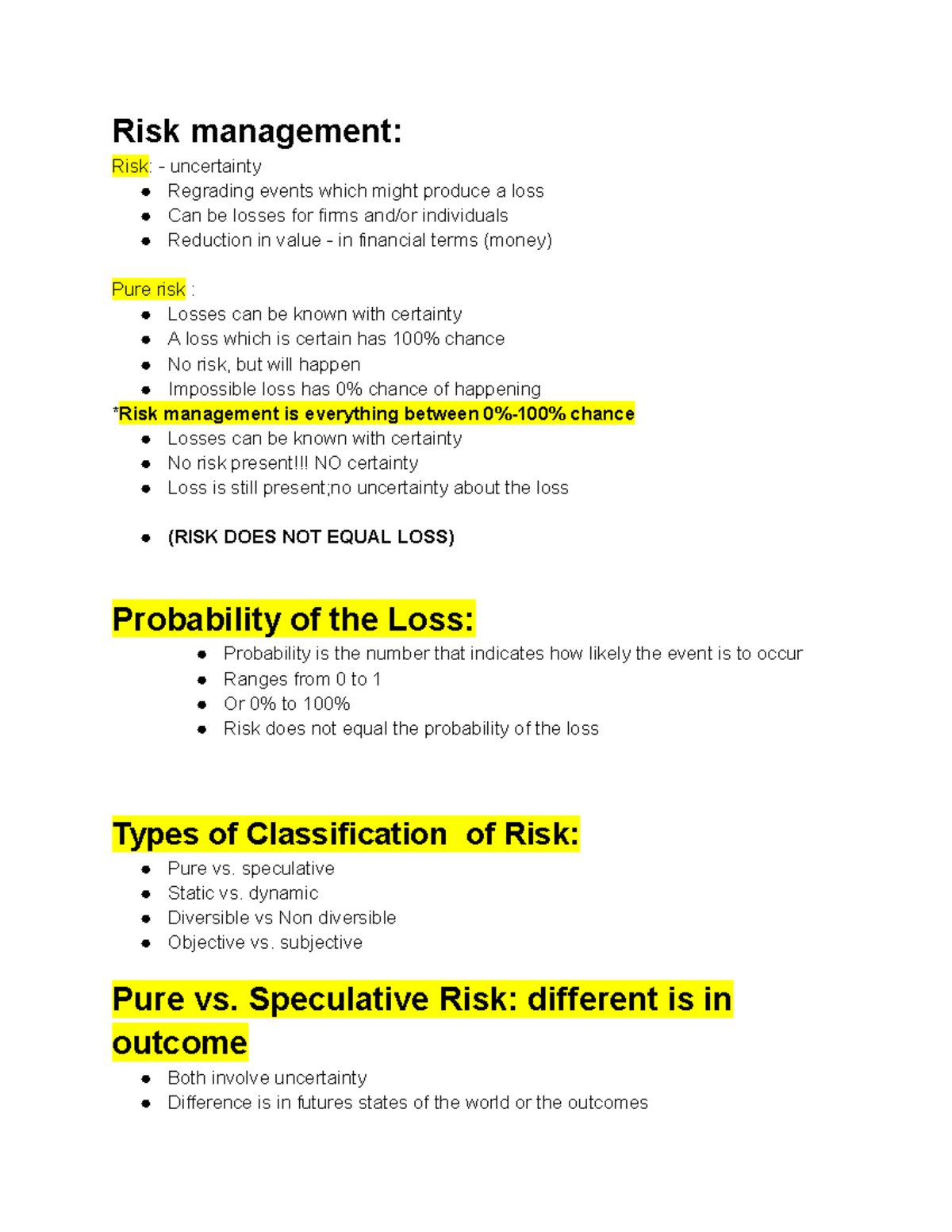 Enterprise Risk Management (ERM): Comprehensive Study on Risk Types and ...