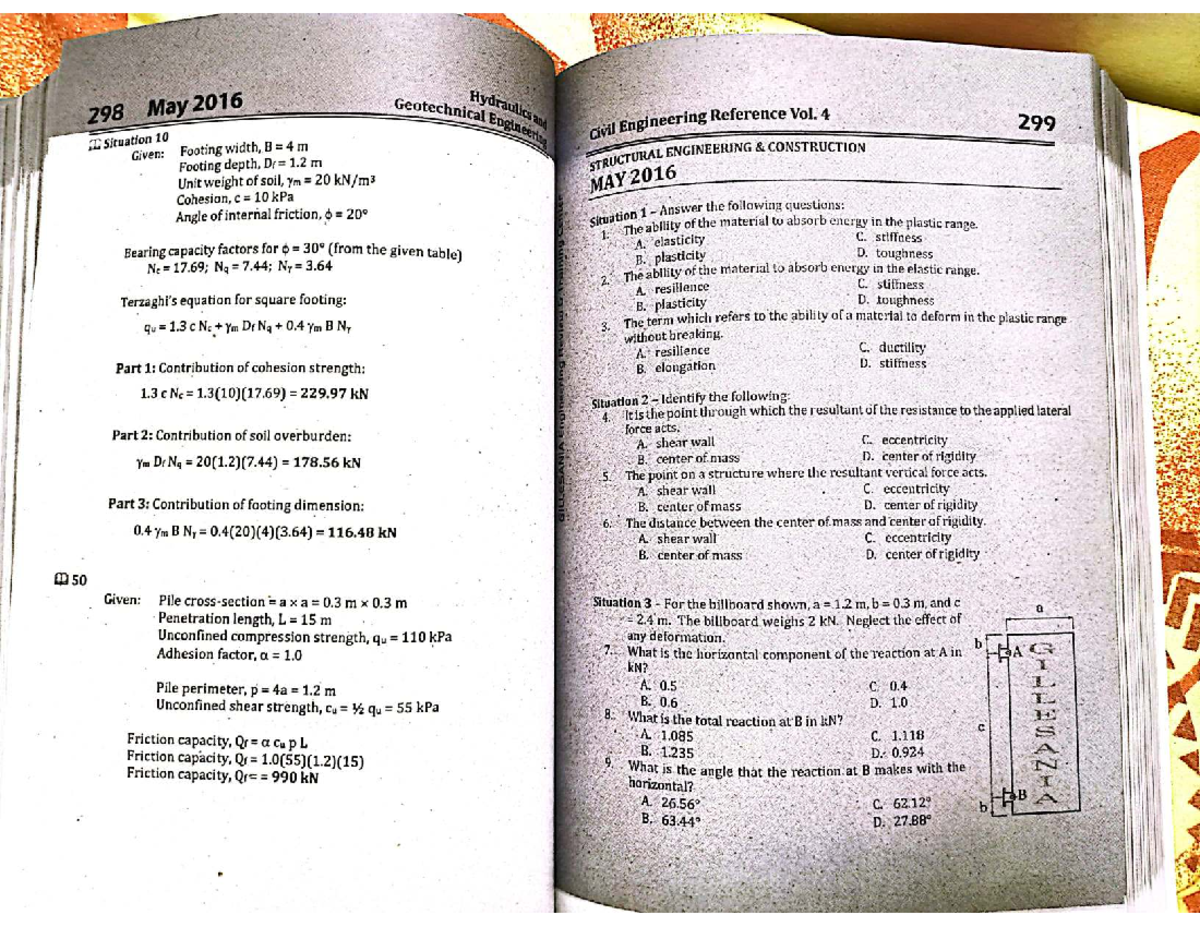 PSAD 2016 May Structural Engineering Reference Solutions Vol. 4 - Studocu