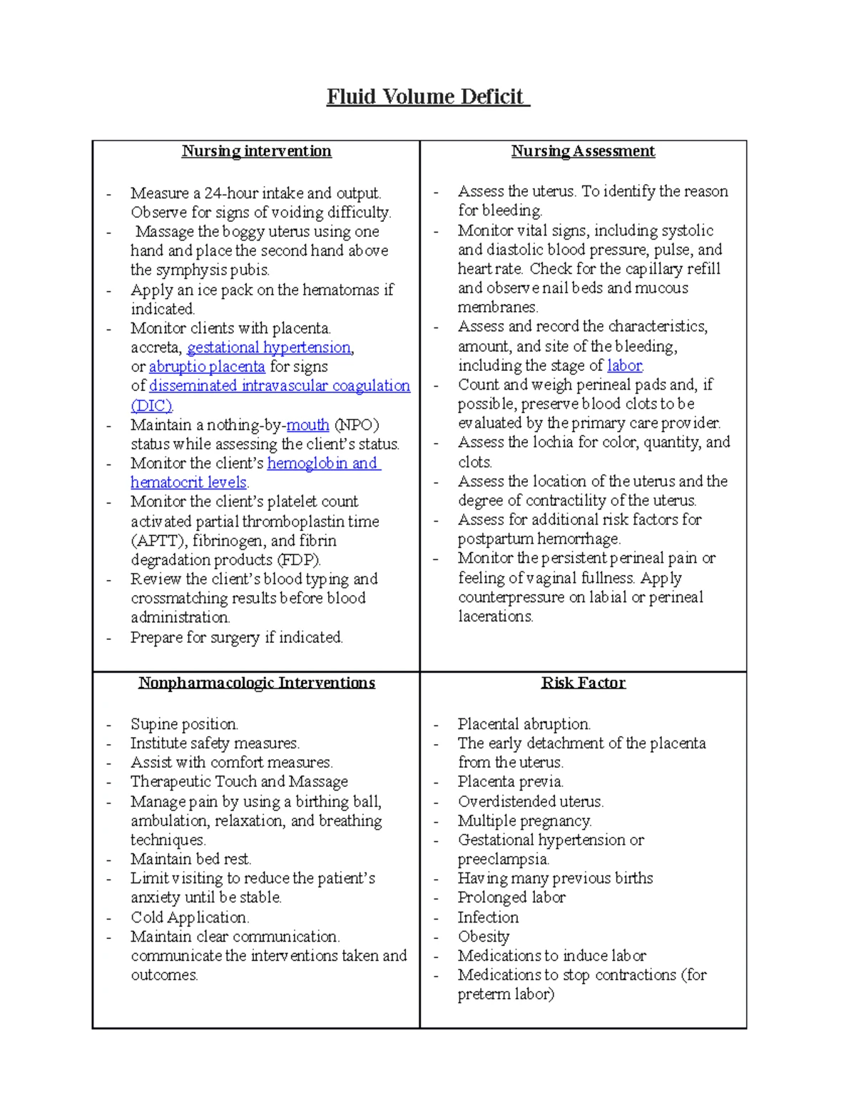 Maternity Case Study: Ariel Barkley Documentation for Nursing ...