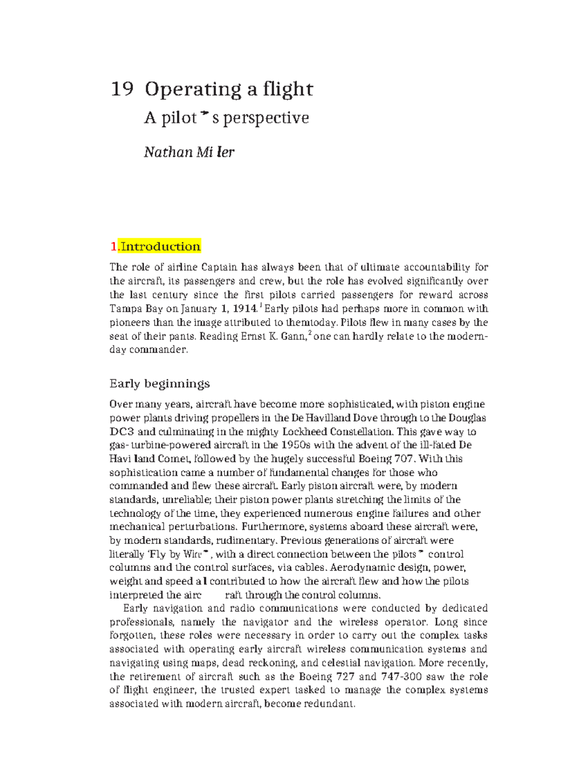19 Flight Operations Management: A Comprehensive Overview - Studocu