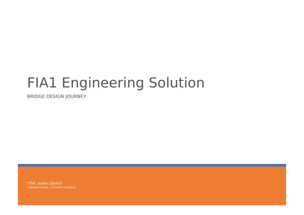 FIA2 Design Brief: Enhancing Social Spaces at Corinda SHS - Studocu