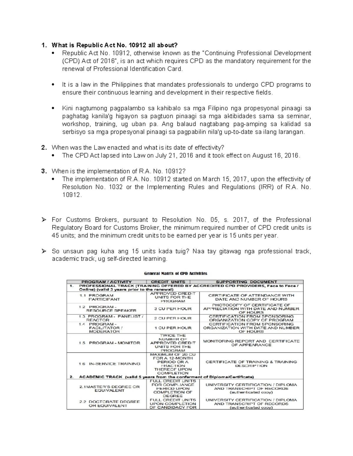 GEC Rizal reflection: Understanding the significance of the Rizal Law ...