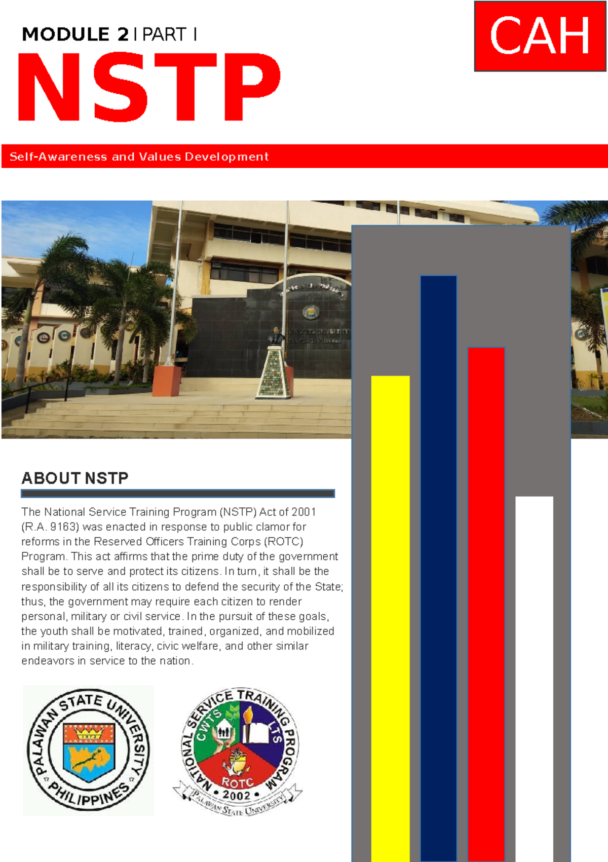 NSTP Module 2: Self-Awareness and Values Development Guide - Studocu