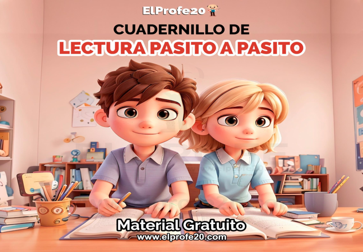 Cuadernillo de lectura pasito a pasito elprofe 20 - Material Gratuito