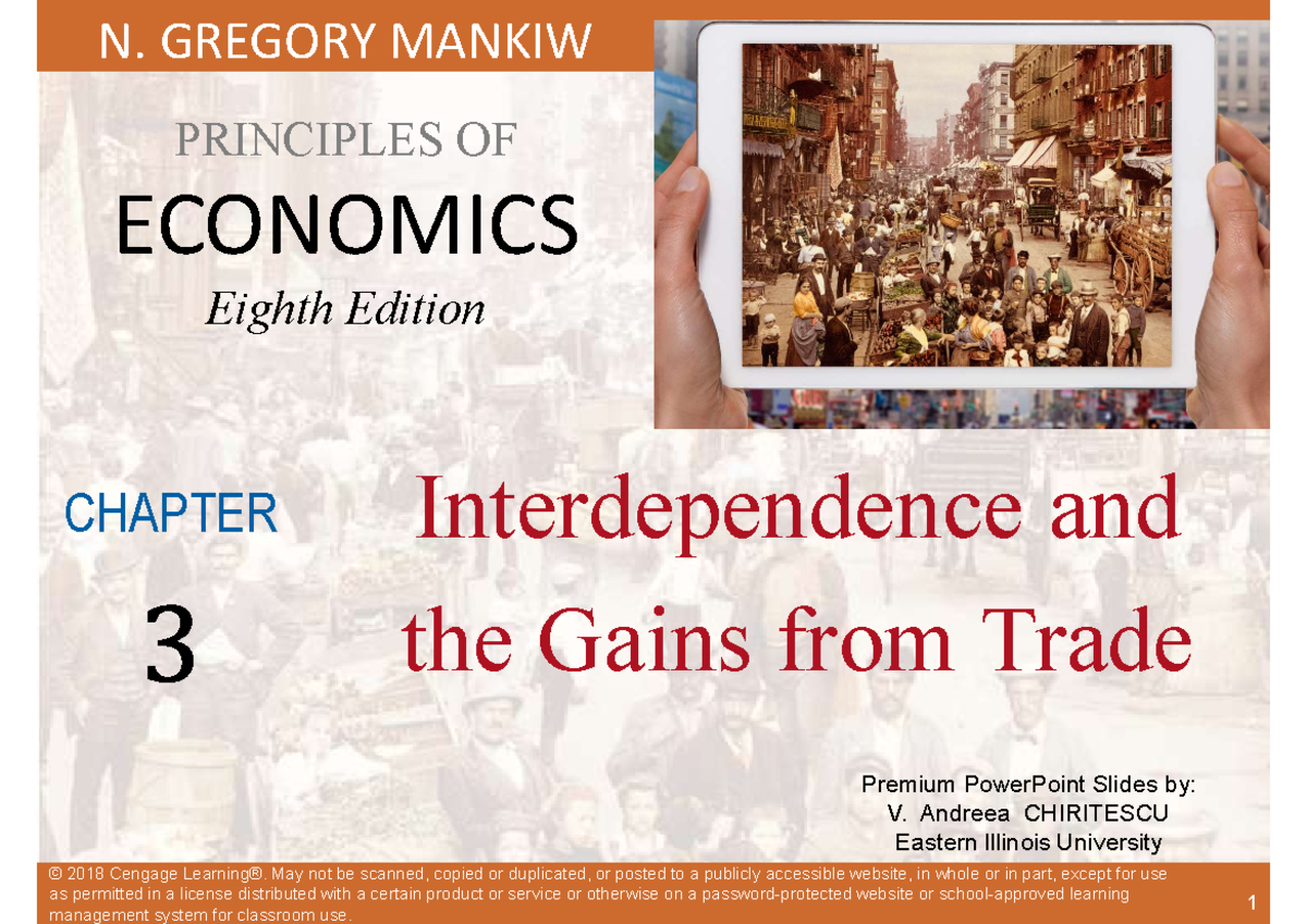 Principles of Economics (ECO 101) - Chapter 3: Interdependence & Trade ...