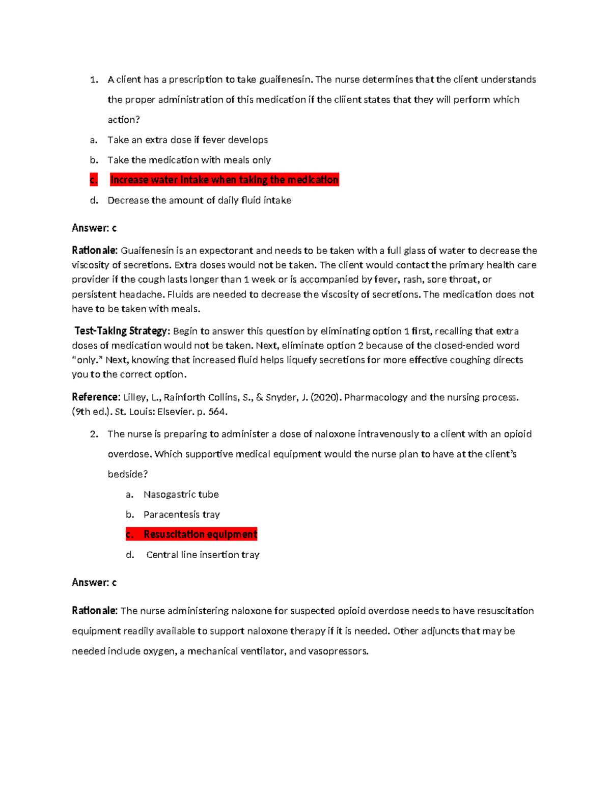 Nursing Rationale for Pharmacology Course: Understanding Medication ...