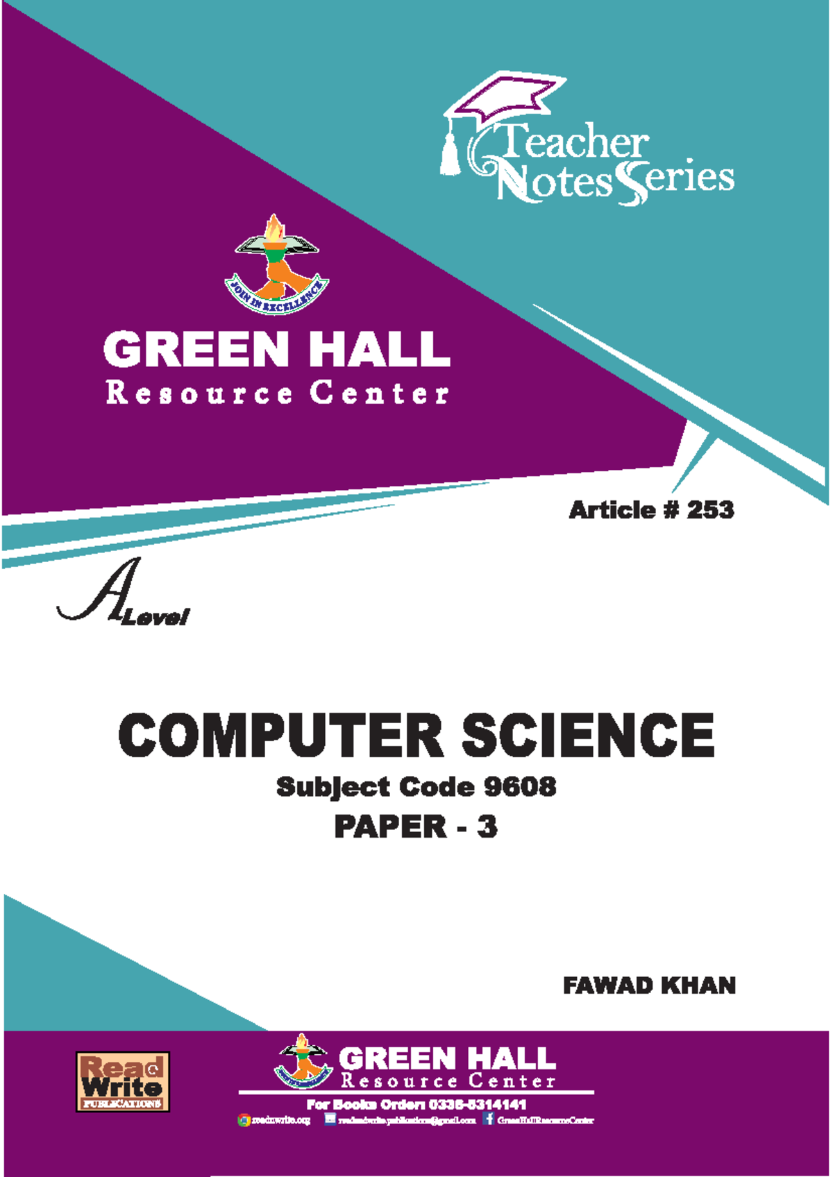 A Level Computer Science Notes Series CI - CIE 9608 - Studocu