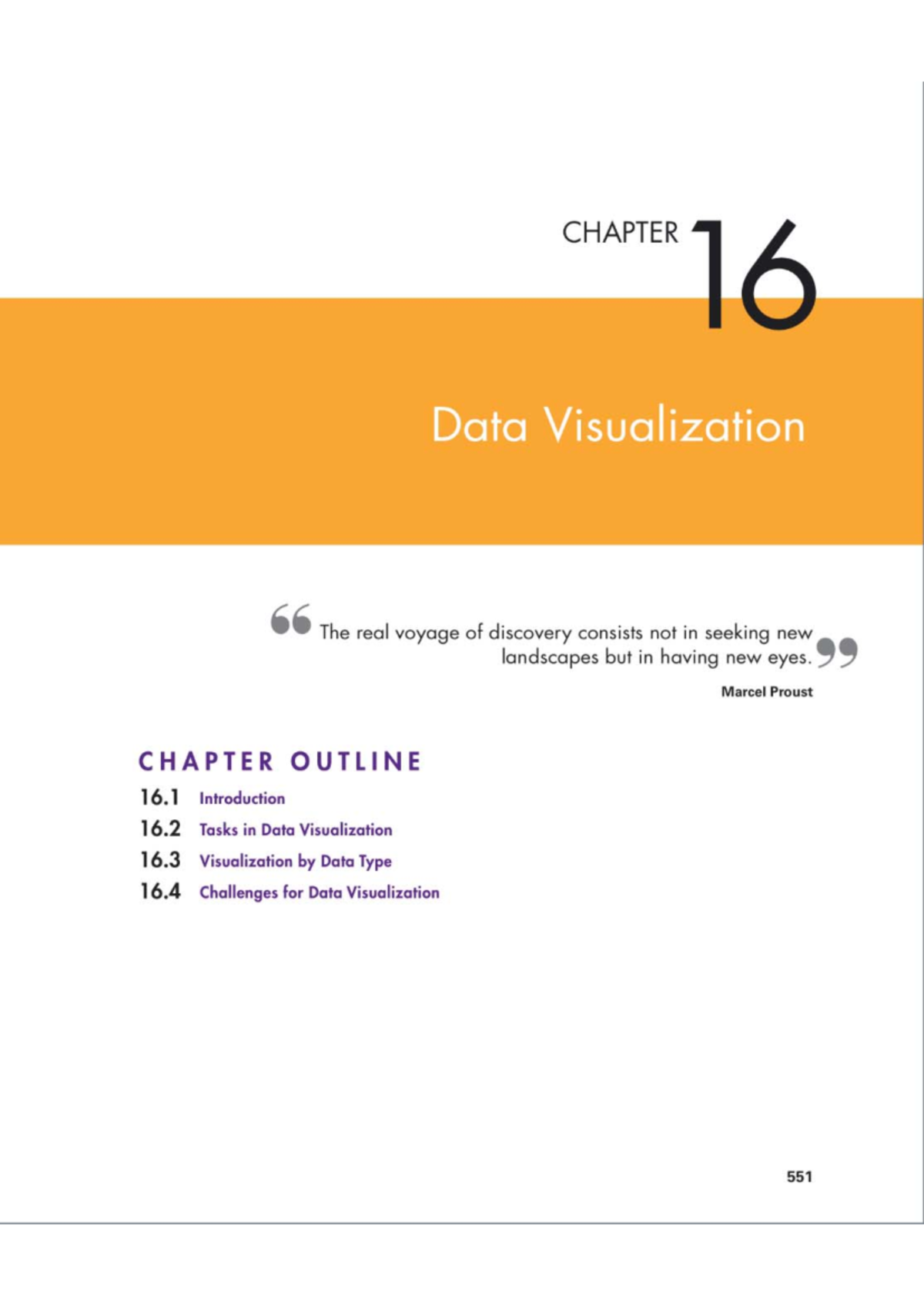 Chapter 16 - Data Visualization - CHAPTER Data Visualization ee The ...