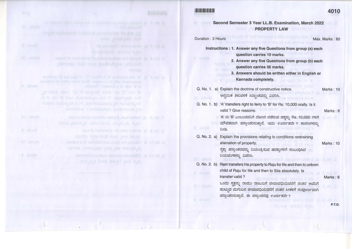 Family Law II (B.A. LL.B. 3rd Year) Exam Guide 2024 - Studocu