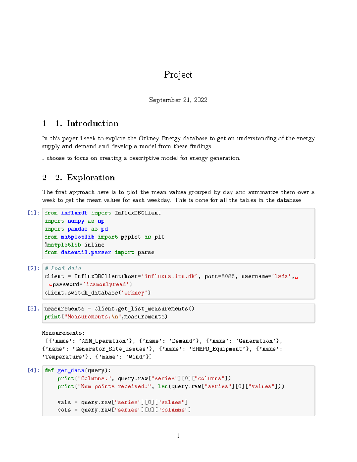 Project - The second home assignment finished in jupyter notebook for ...