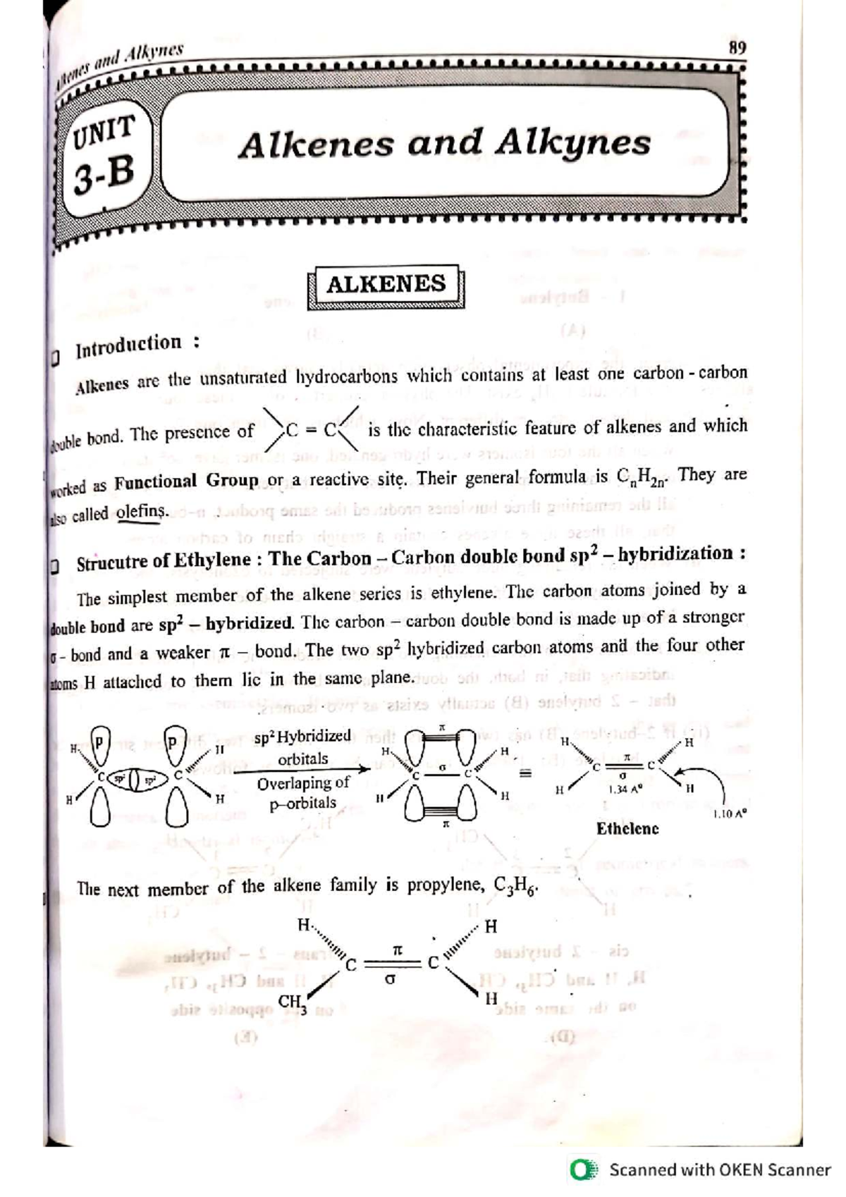 Alkenes and Alkynes: Comprehensive Study Notes for General Chemistry ...