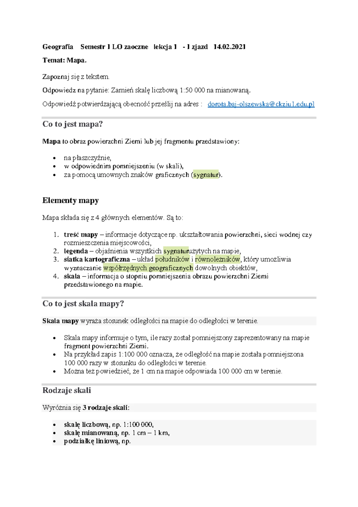 Sprawdzian z Matematyki Klas III: Obliczanie Obwodów Figur - Studocu