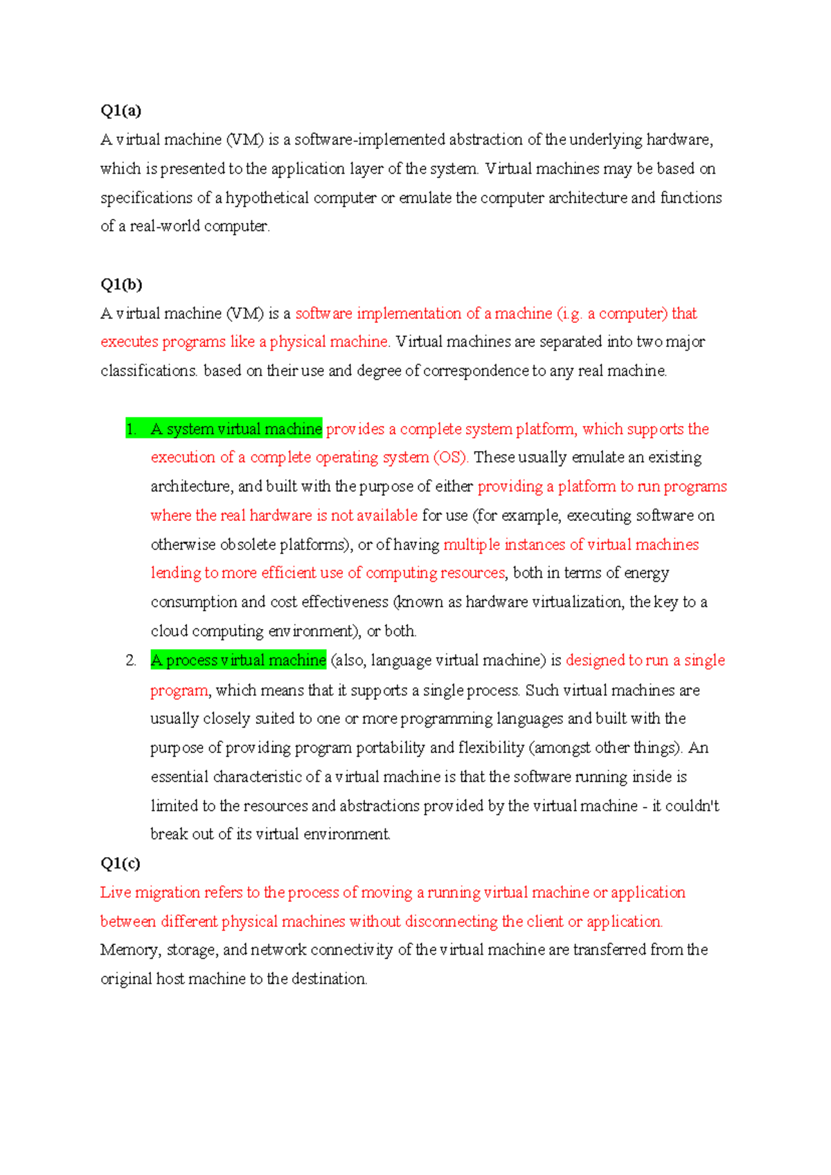 335 Exam Notes - Summary on Cloud Computing Concepts and Models - Studocu