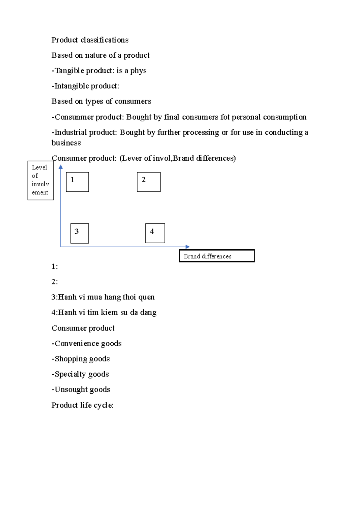 Product classifications - Product classifications Based on nature of a ...