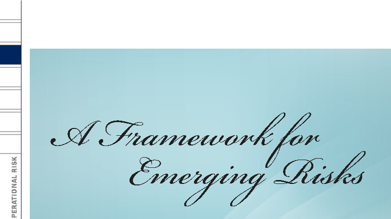 RMA 2018: Emerging Risks and Liquidity Capital Management Framework ...